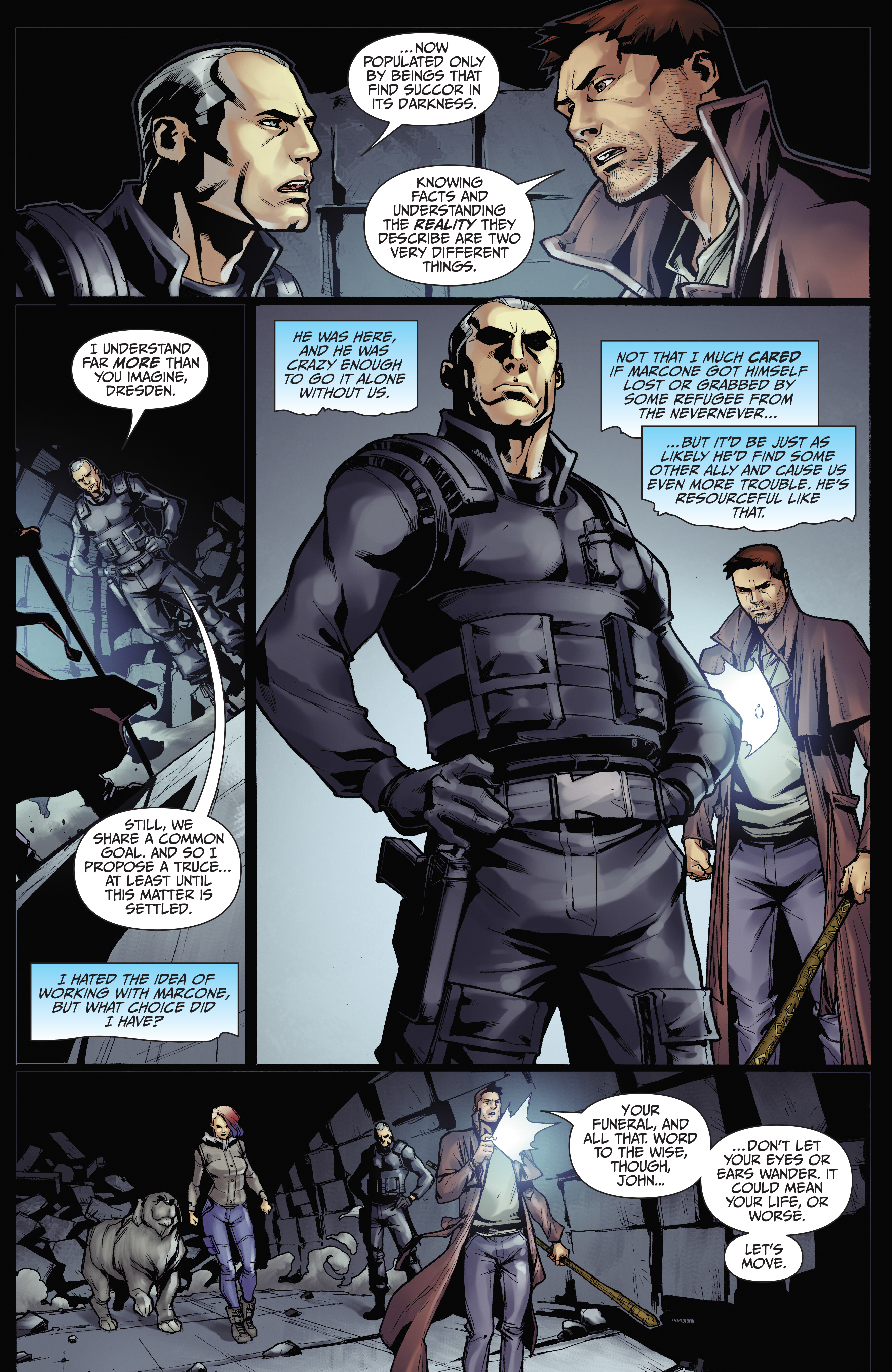 Read online Jim Butcher's The Dresden Files: Down Town comic -  Issue #4 - 7