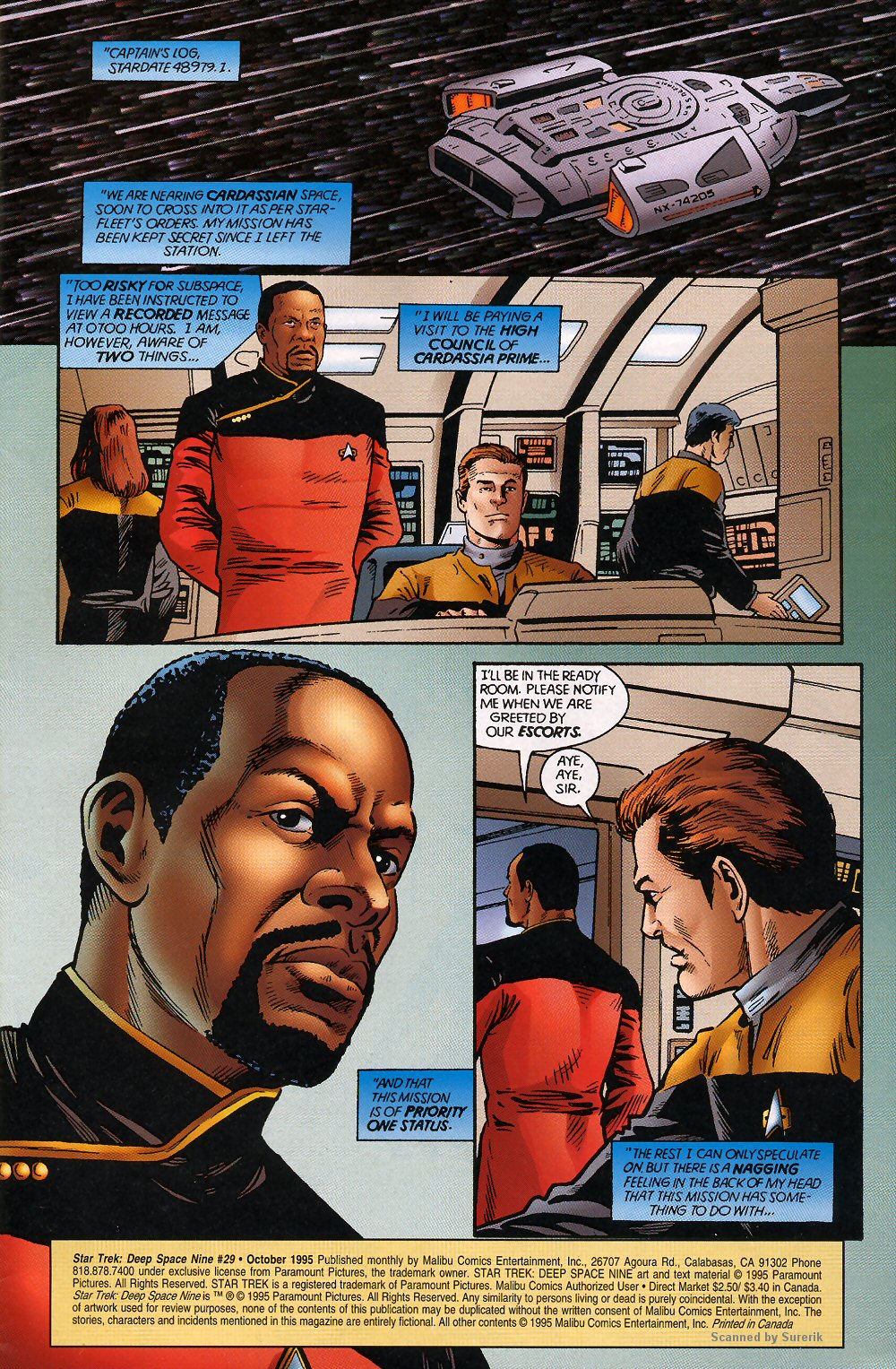 Read online Star Trek: Deep Space Nine (1993) comic -  Issue #29 - 3