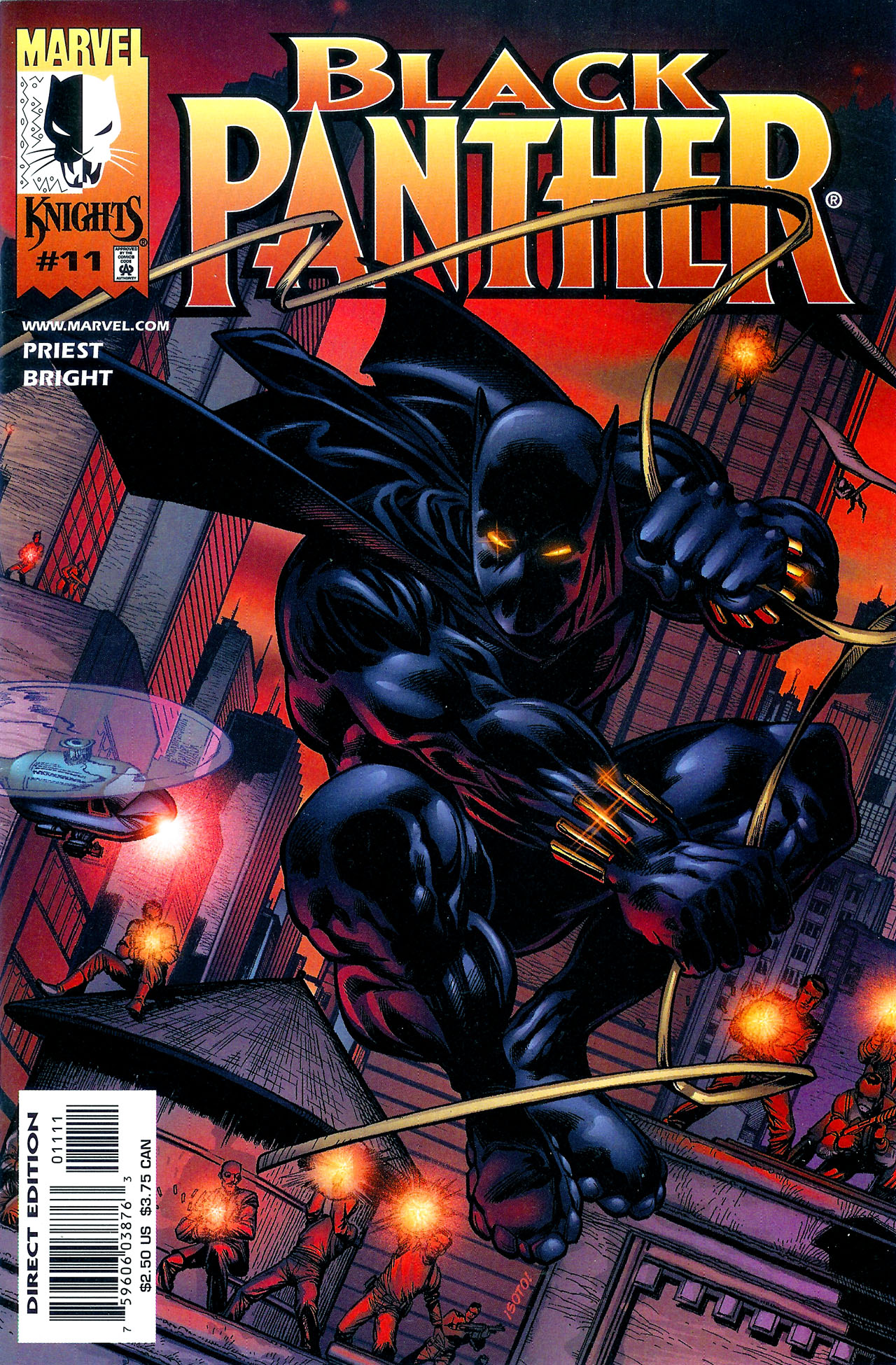 Read online Black Panther (1998) comic -  Issue #11 - 1