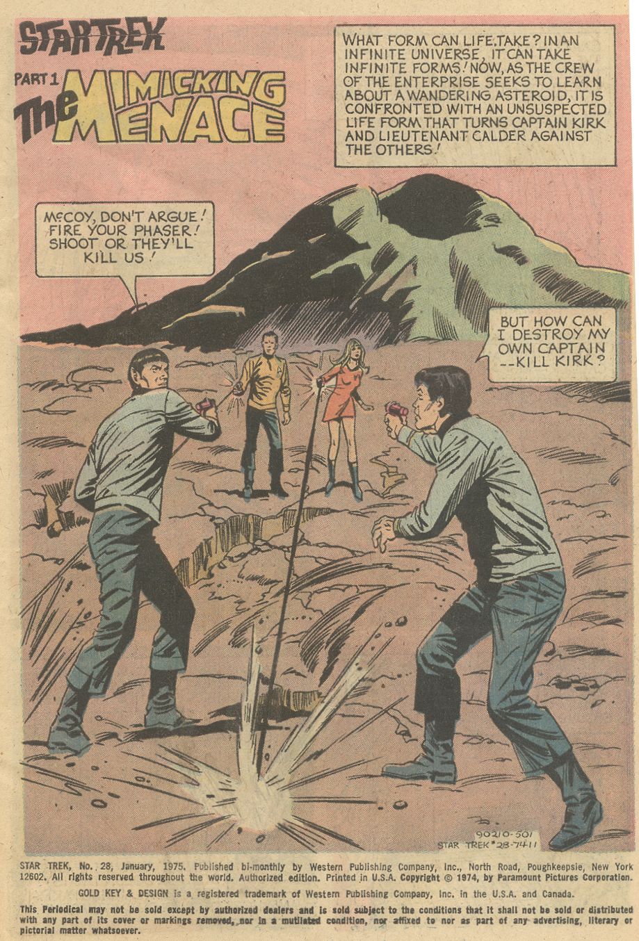 Read online Star Trek (1967) comic -  Issue #28 - 2