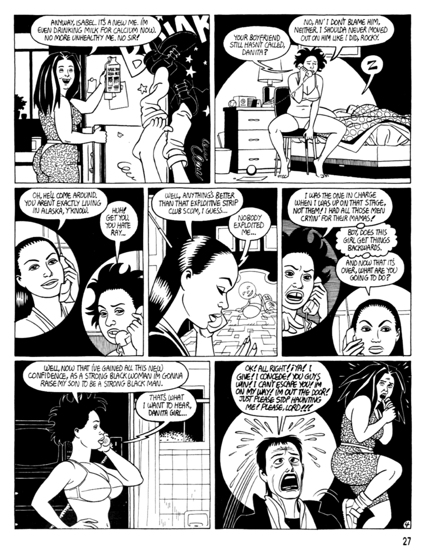 Read online Love and Rockets (1982) comic -  Issue #38 - 29