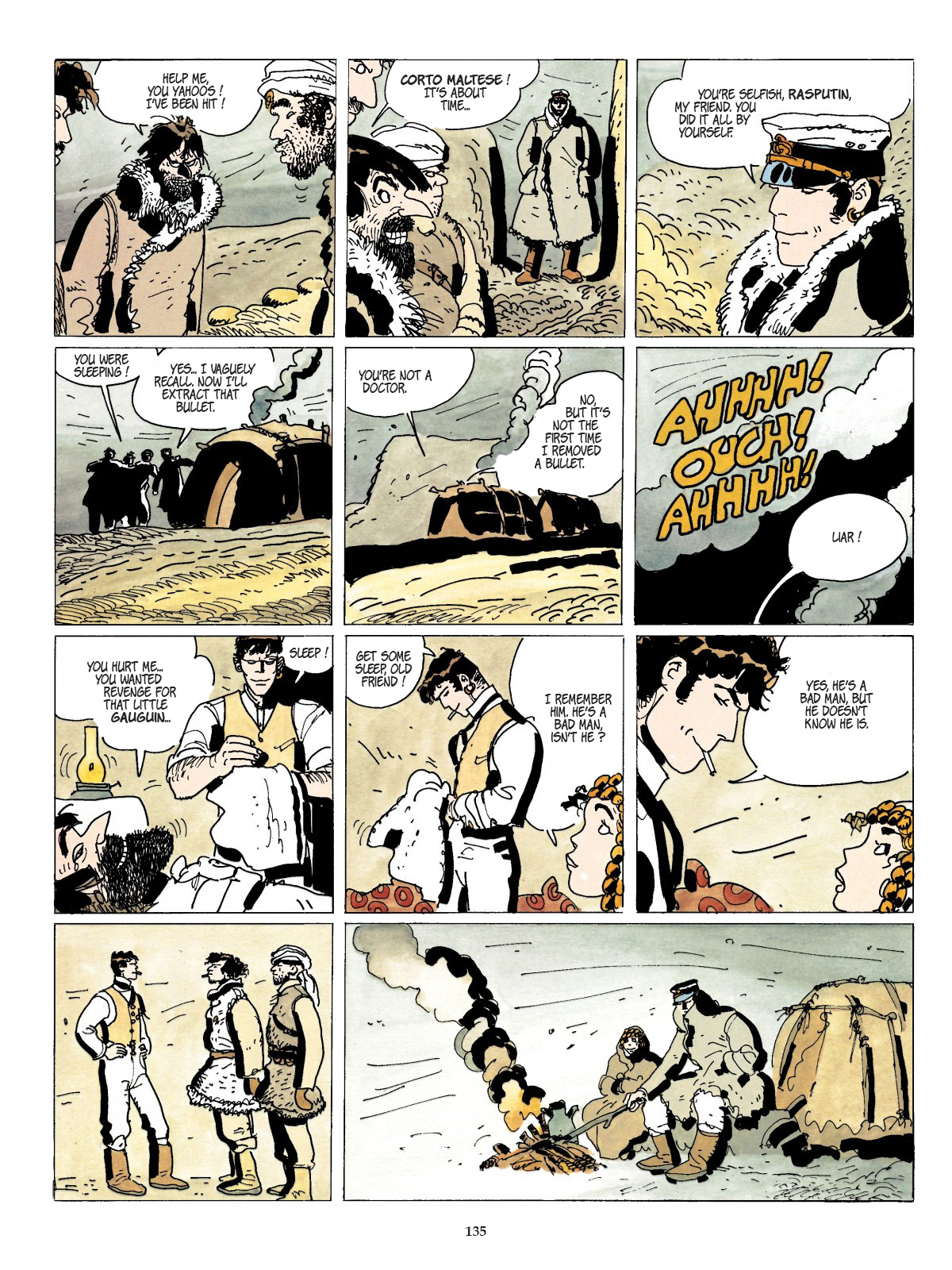 Read online Corto Maltese comic -  Issue # TPB 11 - 138