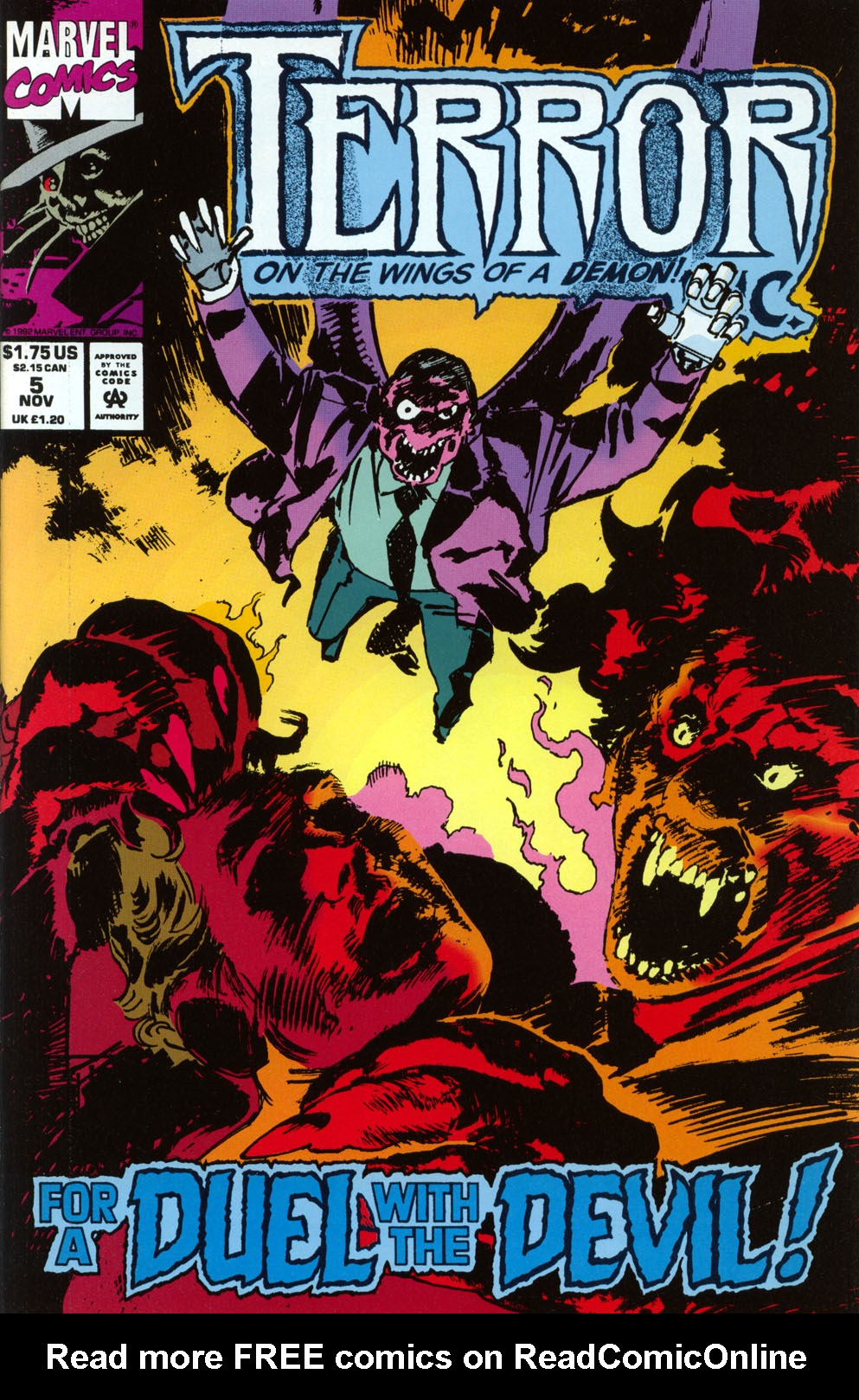 Read online Terror Inc. (1992) comic -  Issue #5 - 1
