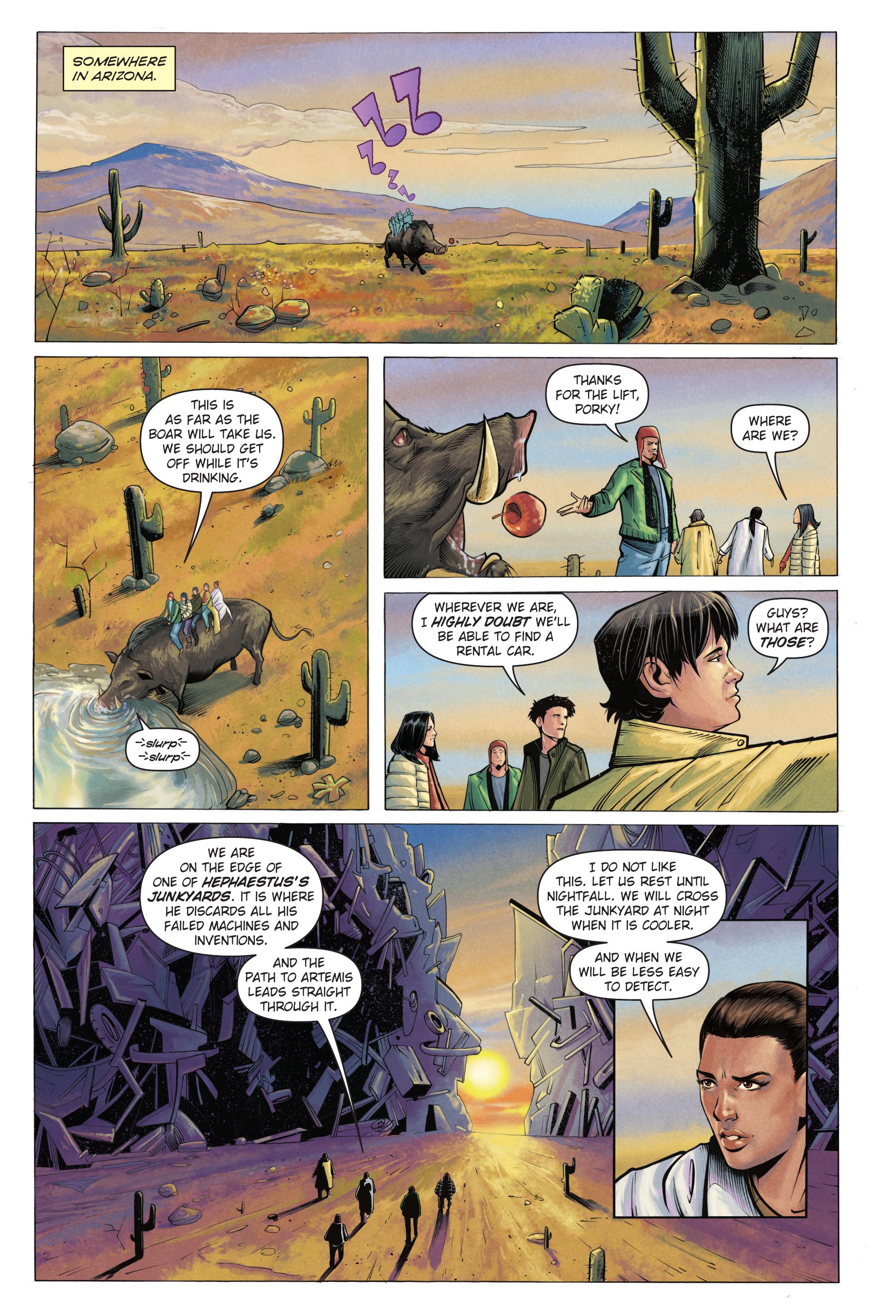Read online Percy Jackson and the Olympians comic -  Issue # TPB 3 - 70