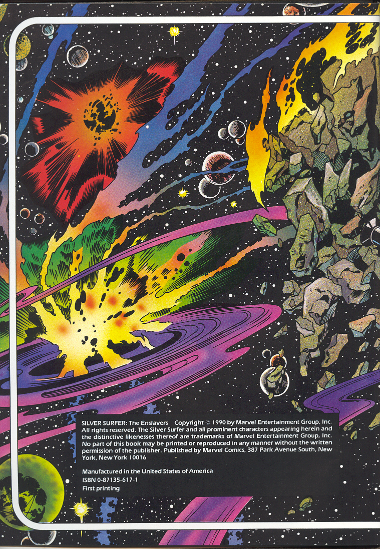 Read online Marvel Graphic Novel comic -  Issue #58 - Silver Surfer - The Enslavers - 4