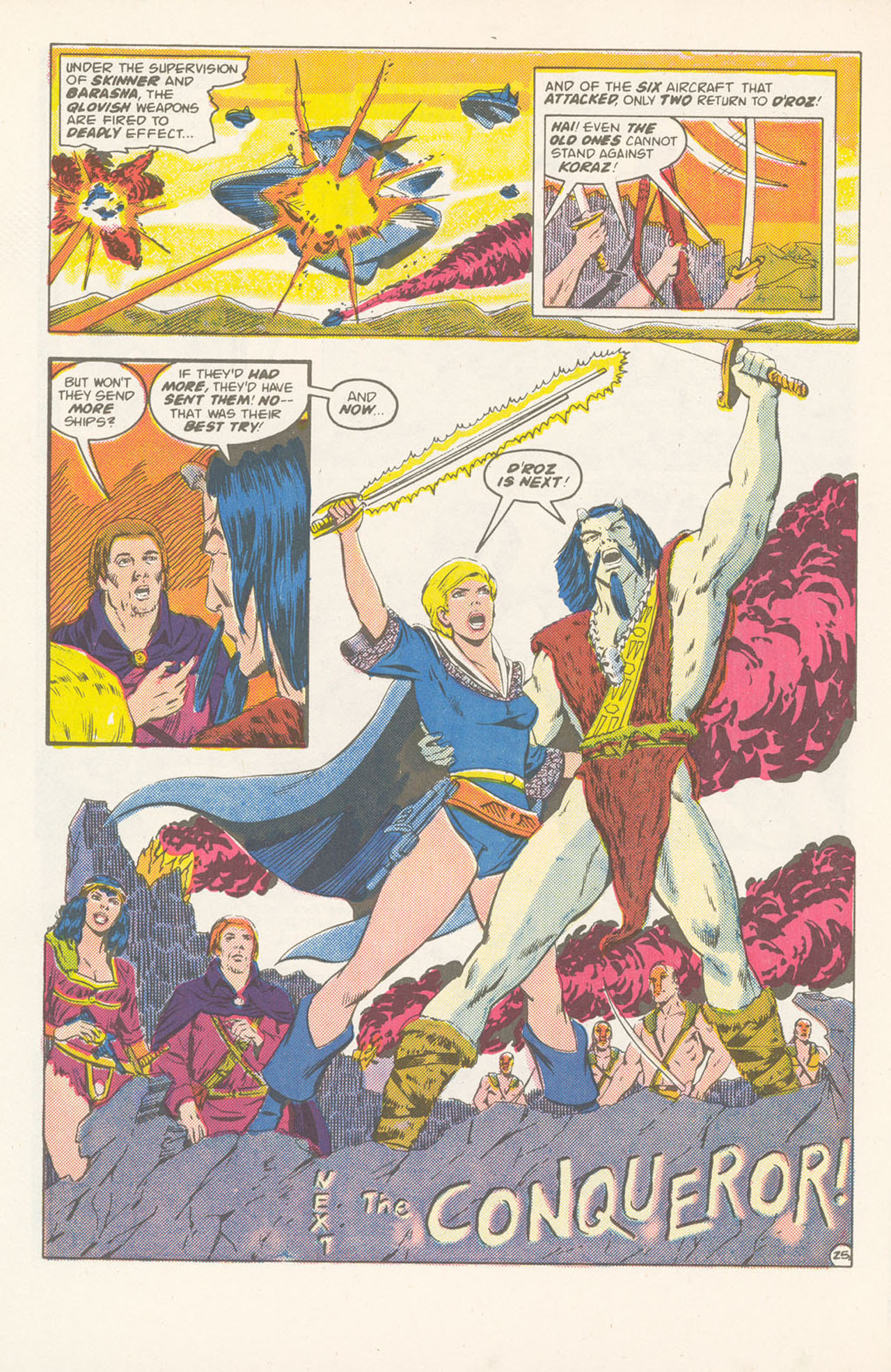 Read online Conqueror of the Barren Earth comic -  Issue #3 - 32