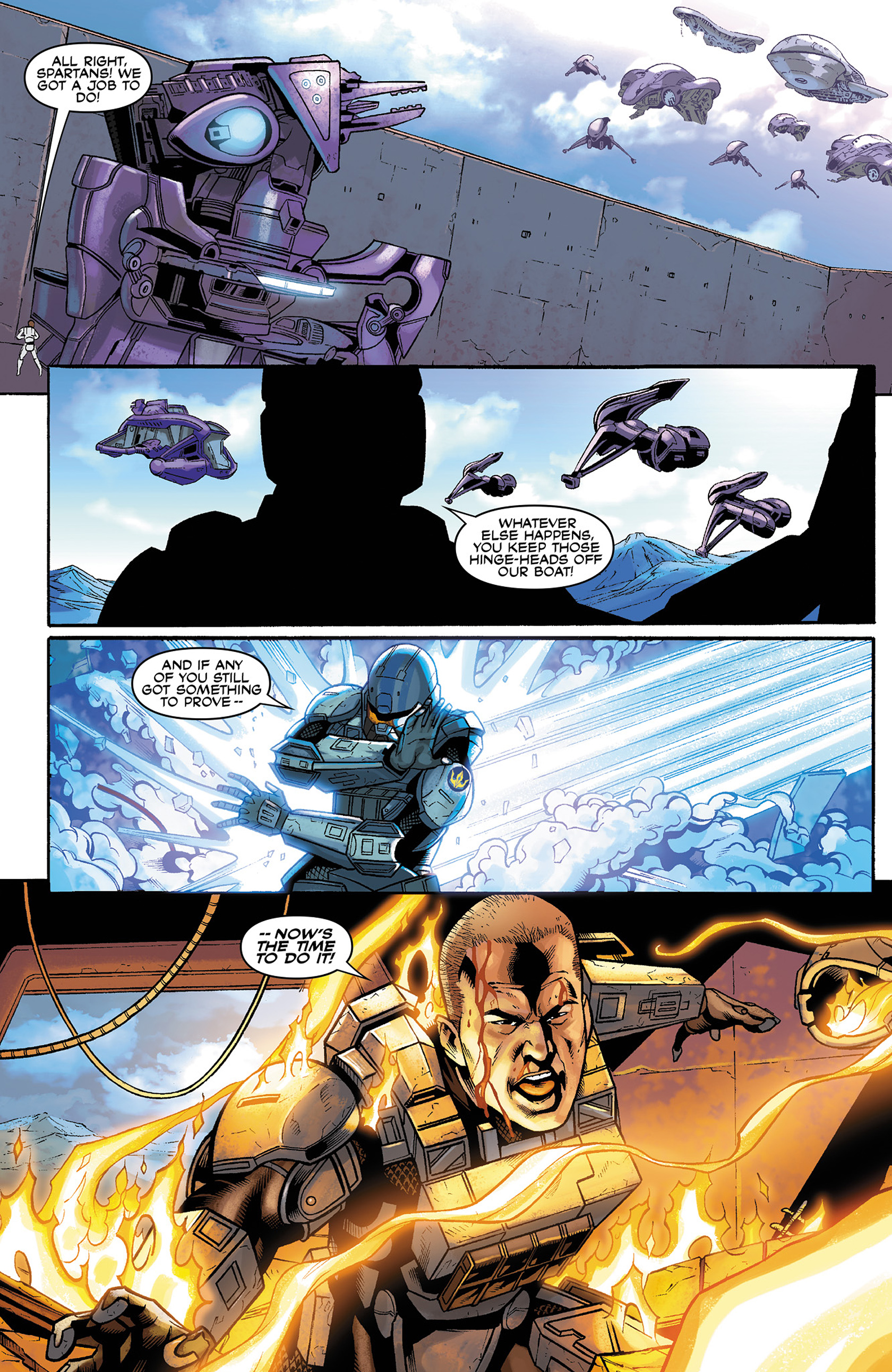 Read online Halo: Escalation comic -  Issue #3 - 19