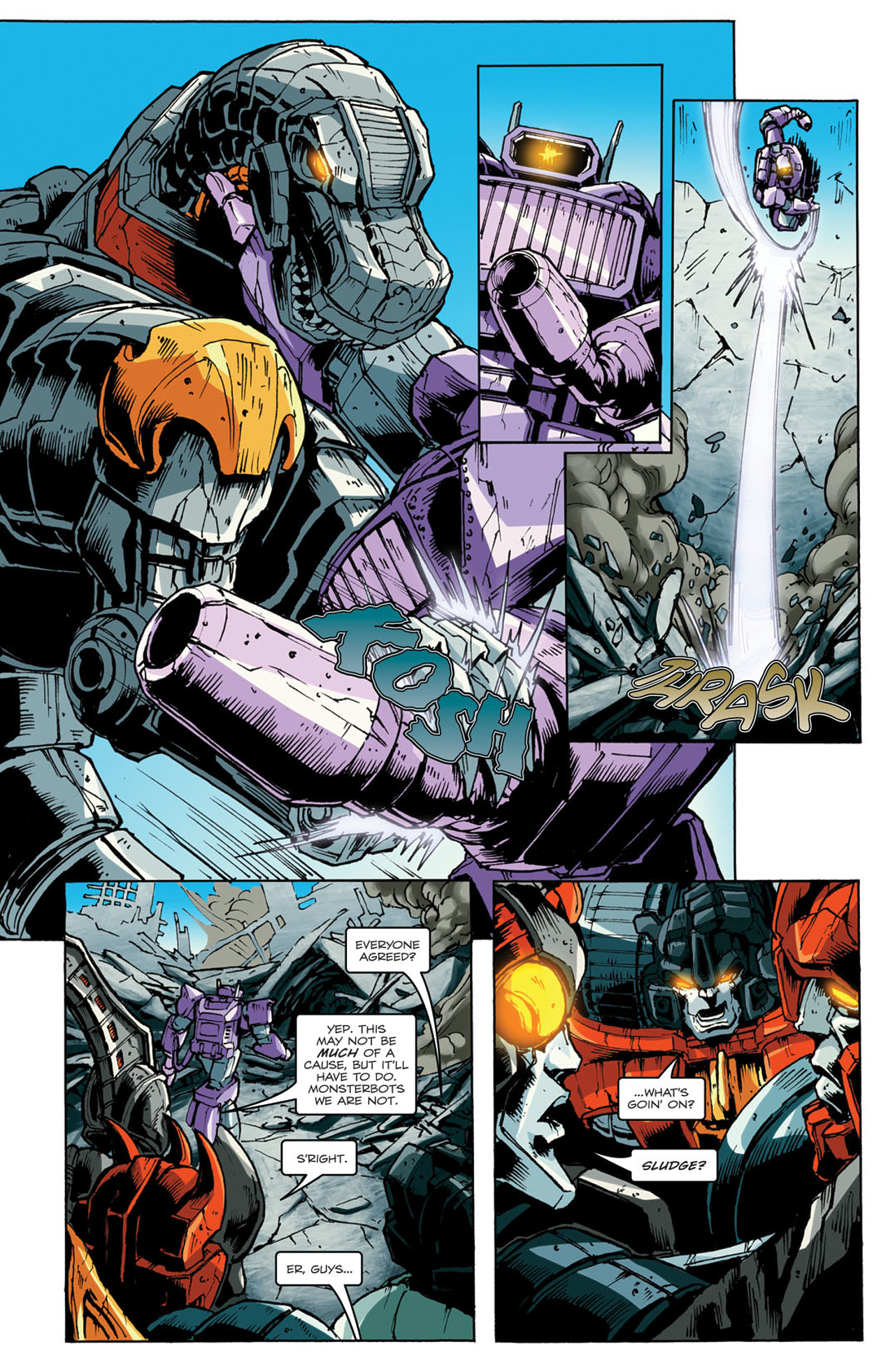Read online The Transformers: Maximum Dinobots comic -  Issue #5 - 17