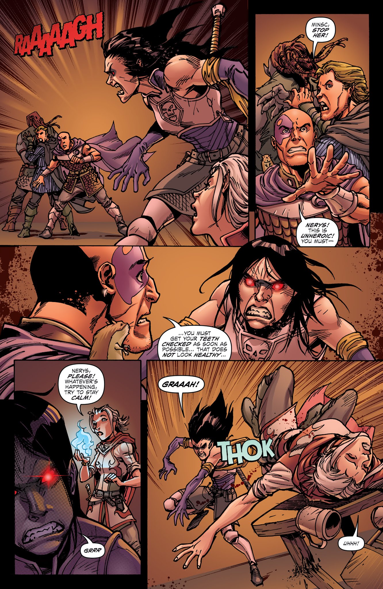Read online Dungeons & Dragons: Evil At Baldur's Gate comic -  Issue #4 - 9