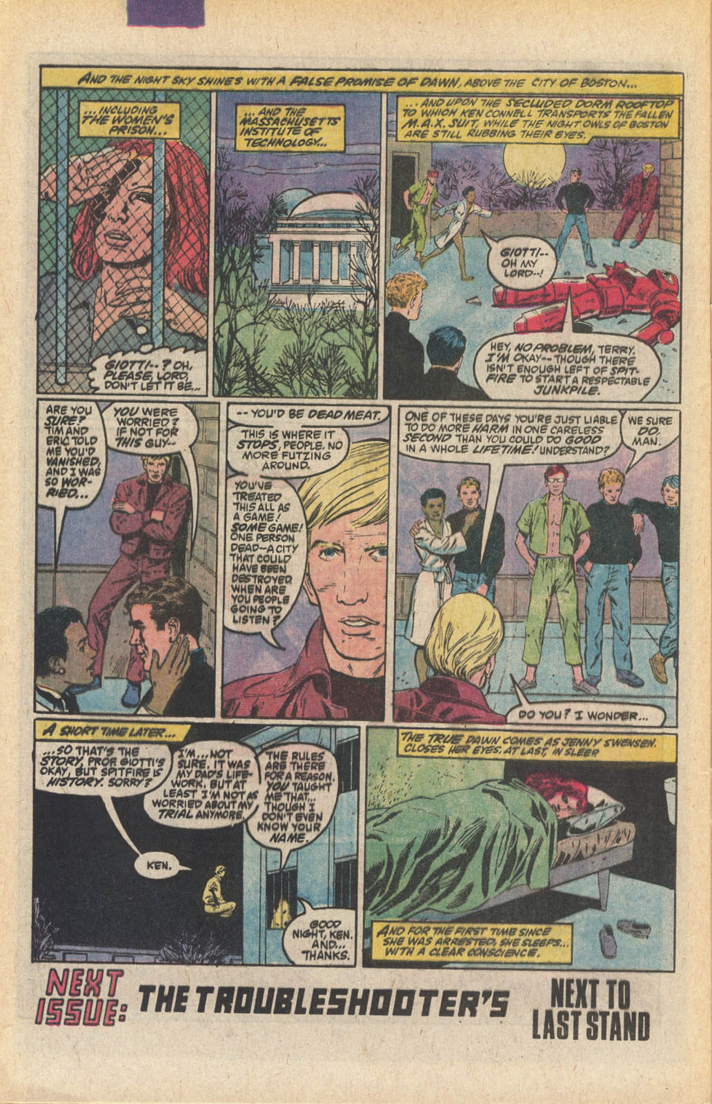 Read online Spitfire and the Troubleshooters comic -  Issue #5 - 23