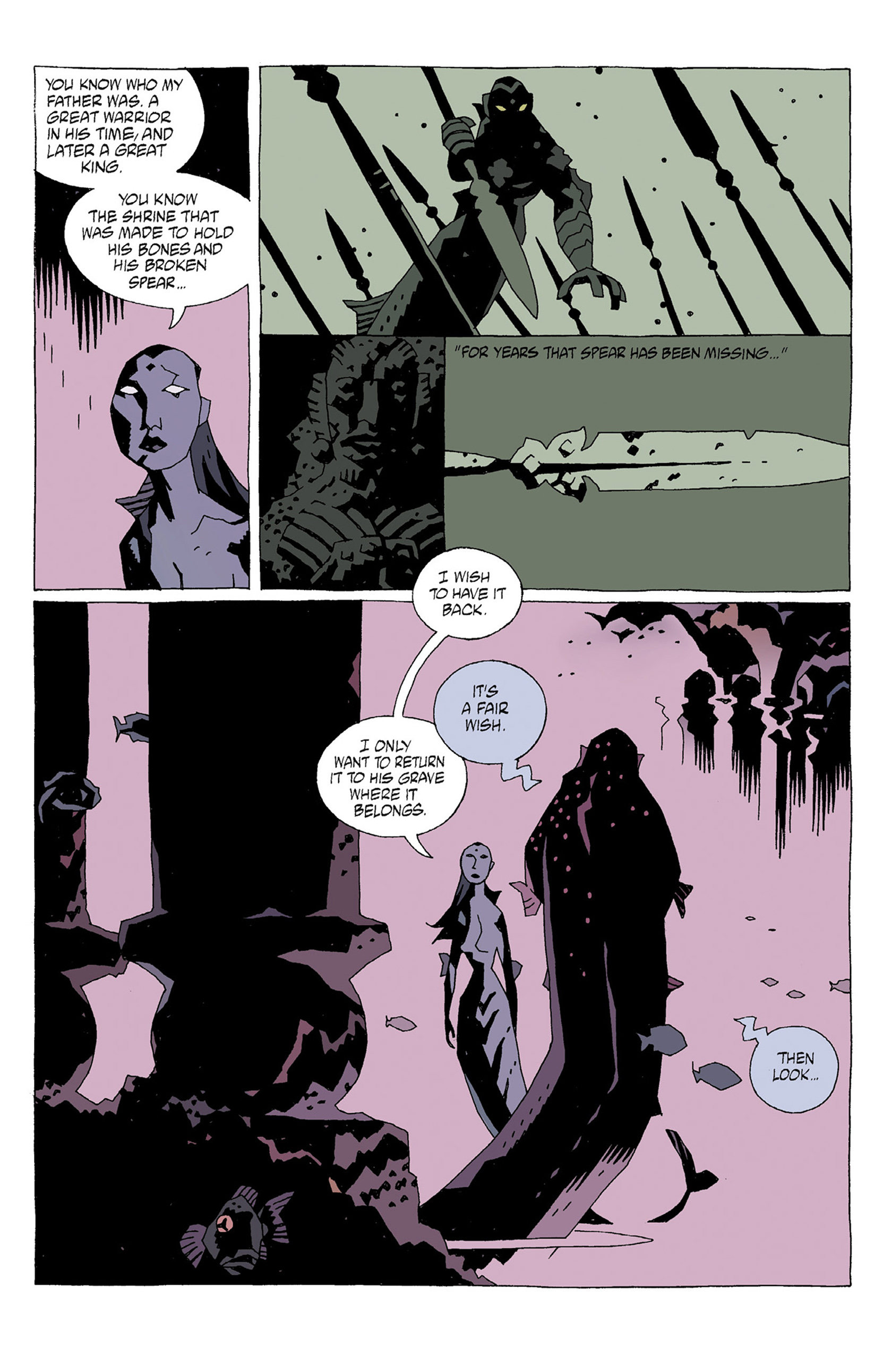 Read online Hellboy: Strange Places comic -  Issue # TPB - 35