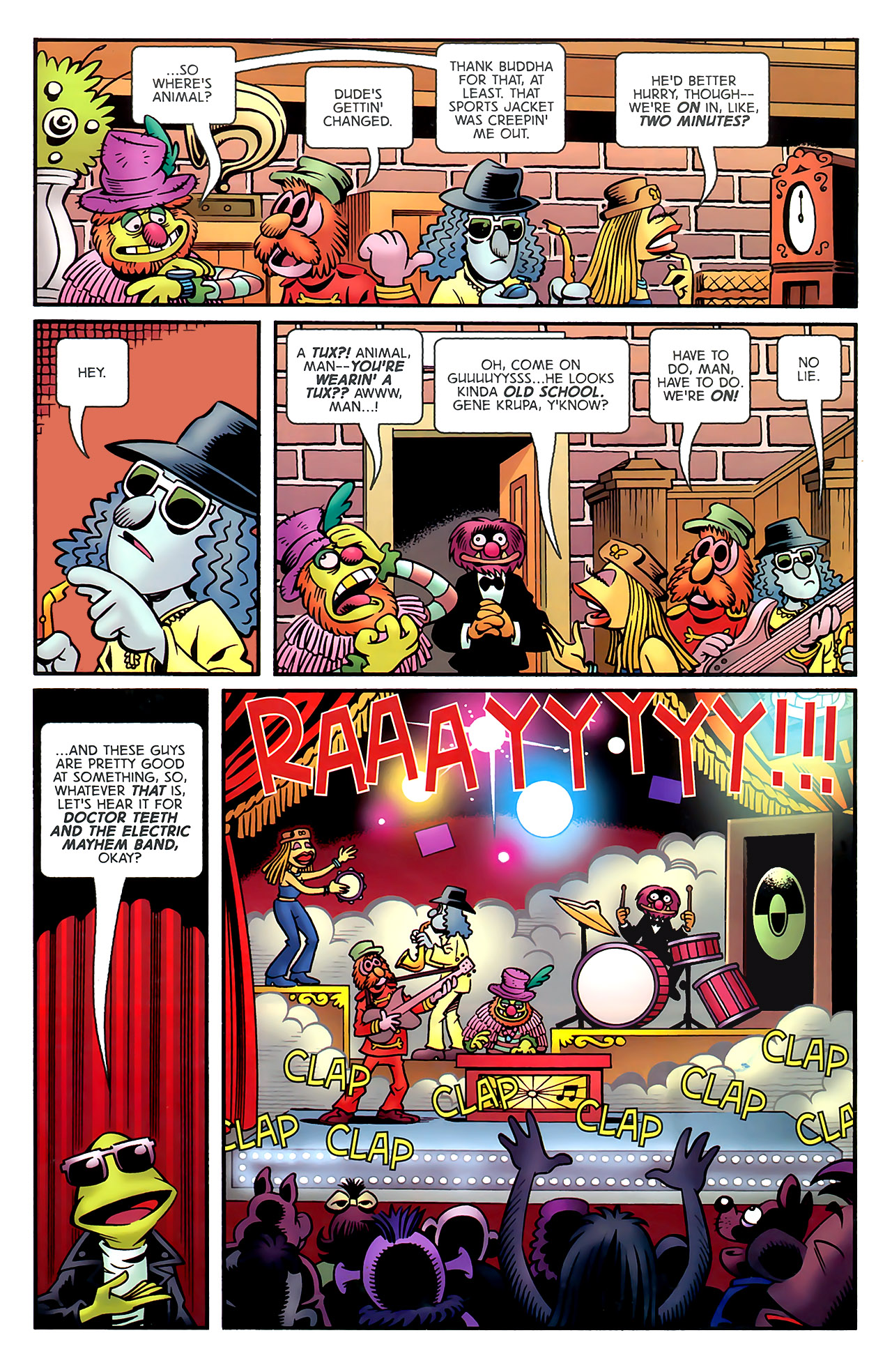 Read online The Muppet Show: The Treasure of Peg-Leg Wilson comic -  Issue #1 - 19