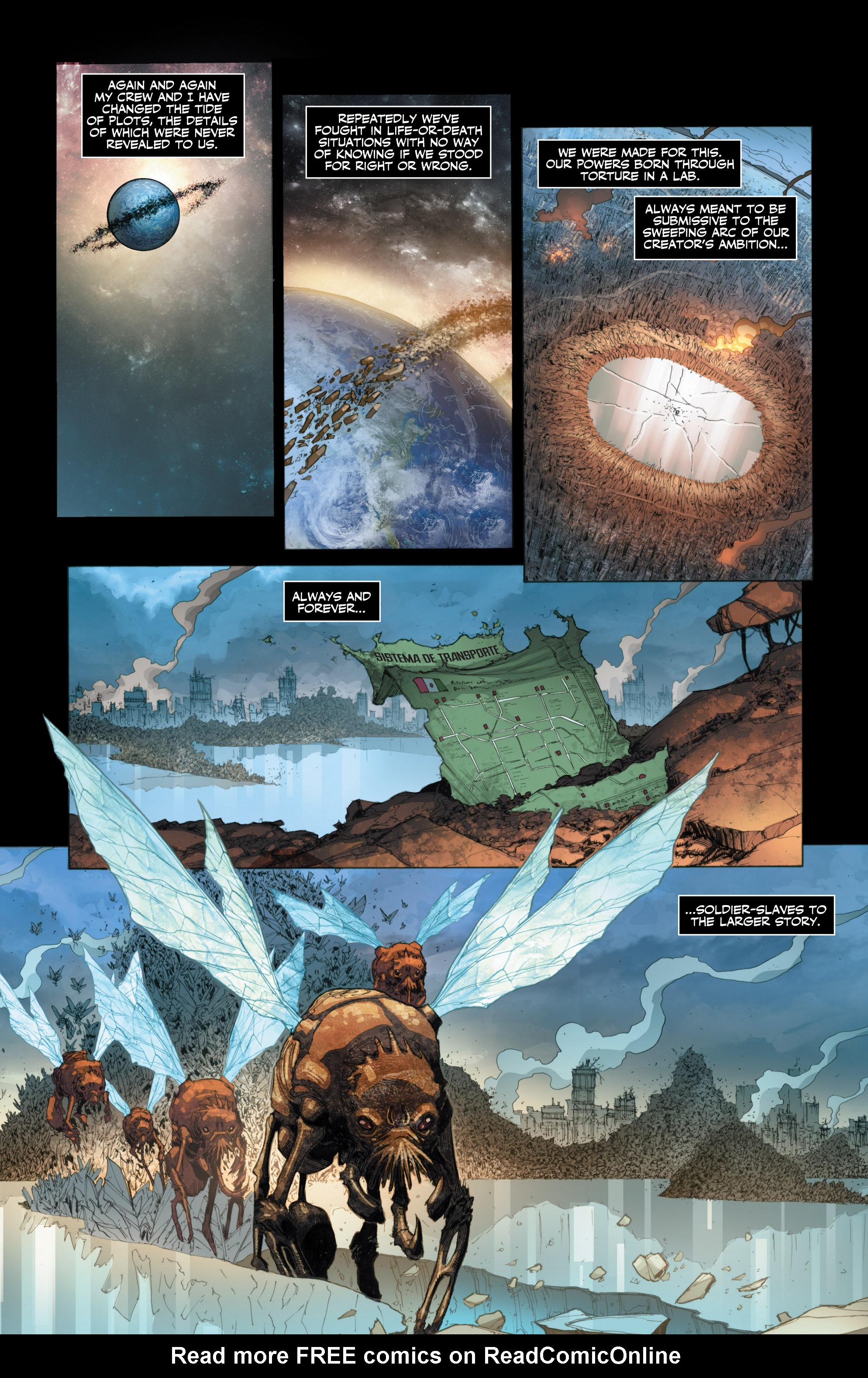 Read online Armor Hunters: Harbinger comic -  Issue # TPB - 55