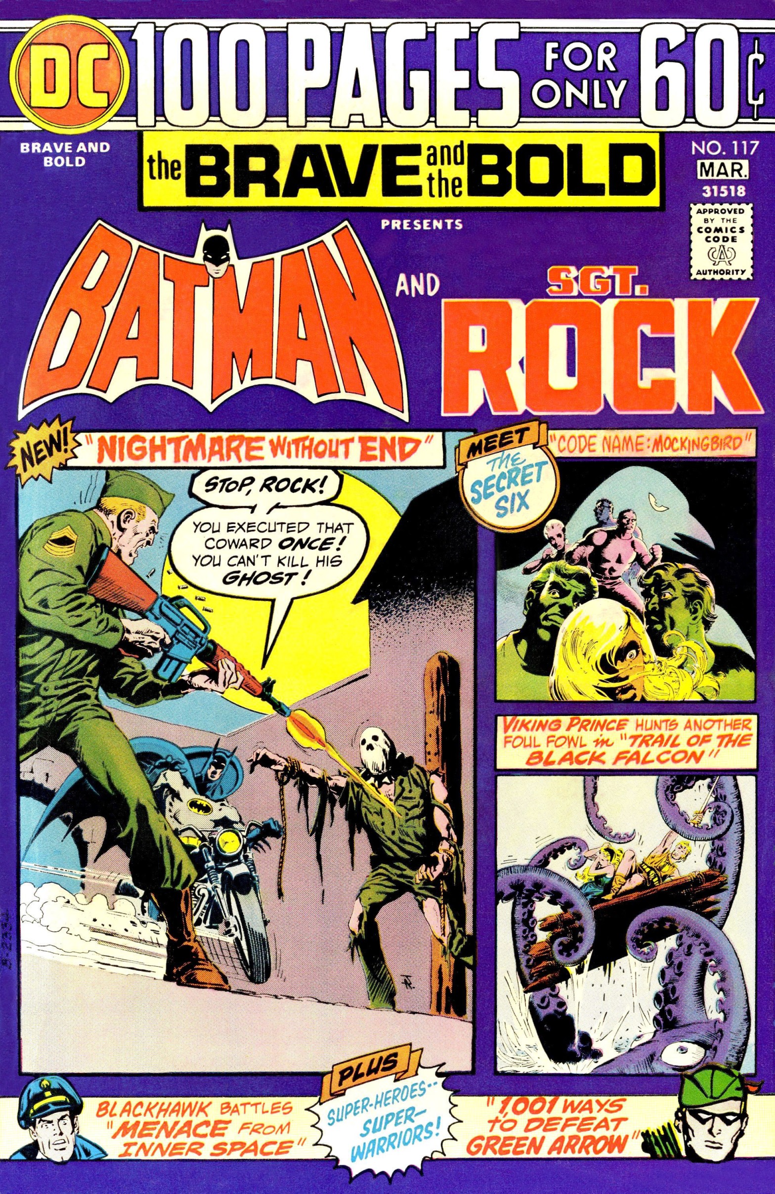 Read online The Brave and the Bold (1955) comic -  Issue #117 - 1