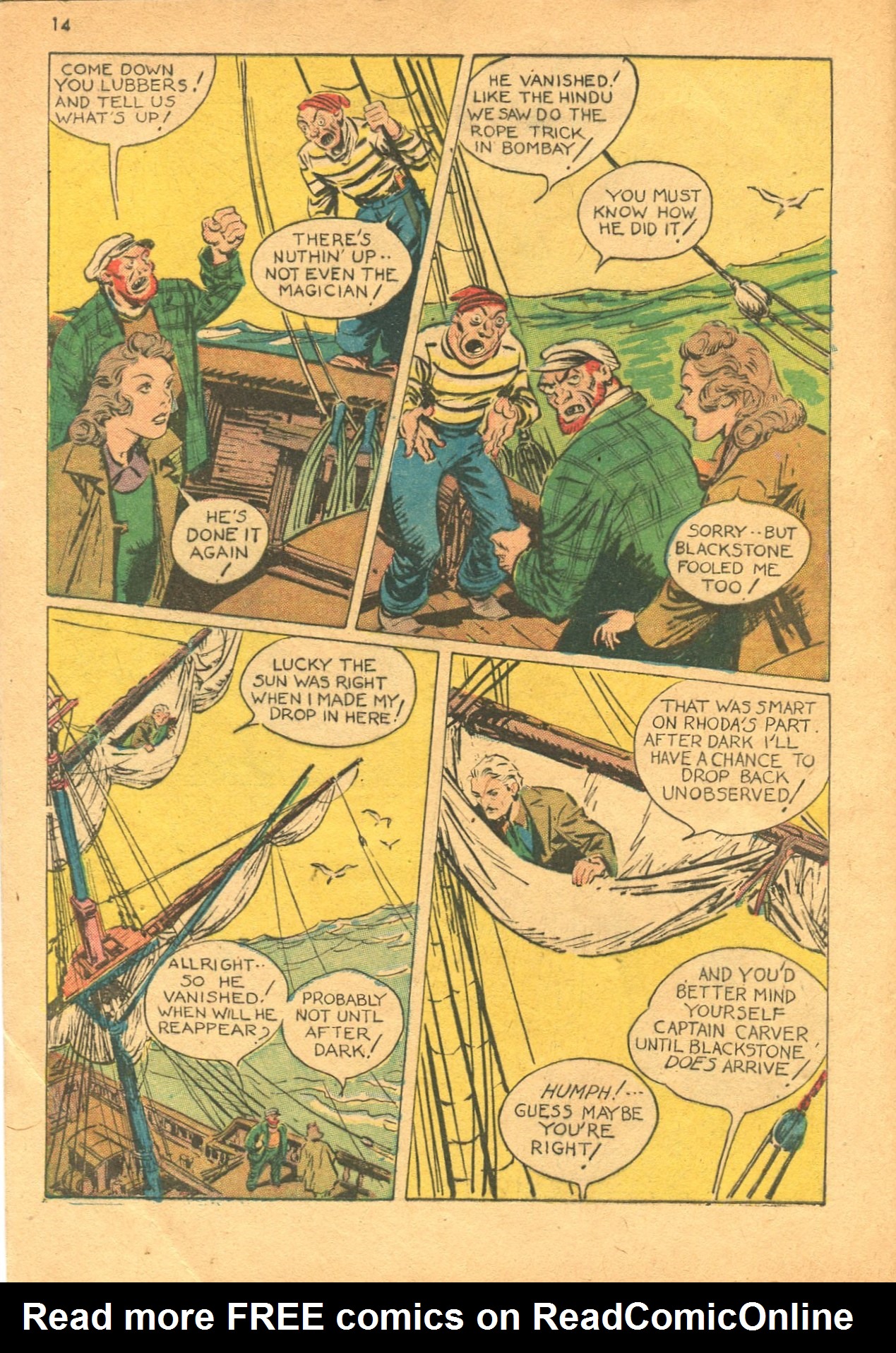 Read online Super-Magician Comics comic -  Issue #18 - 14