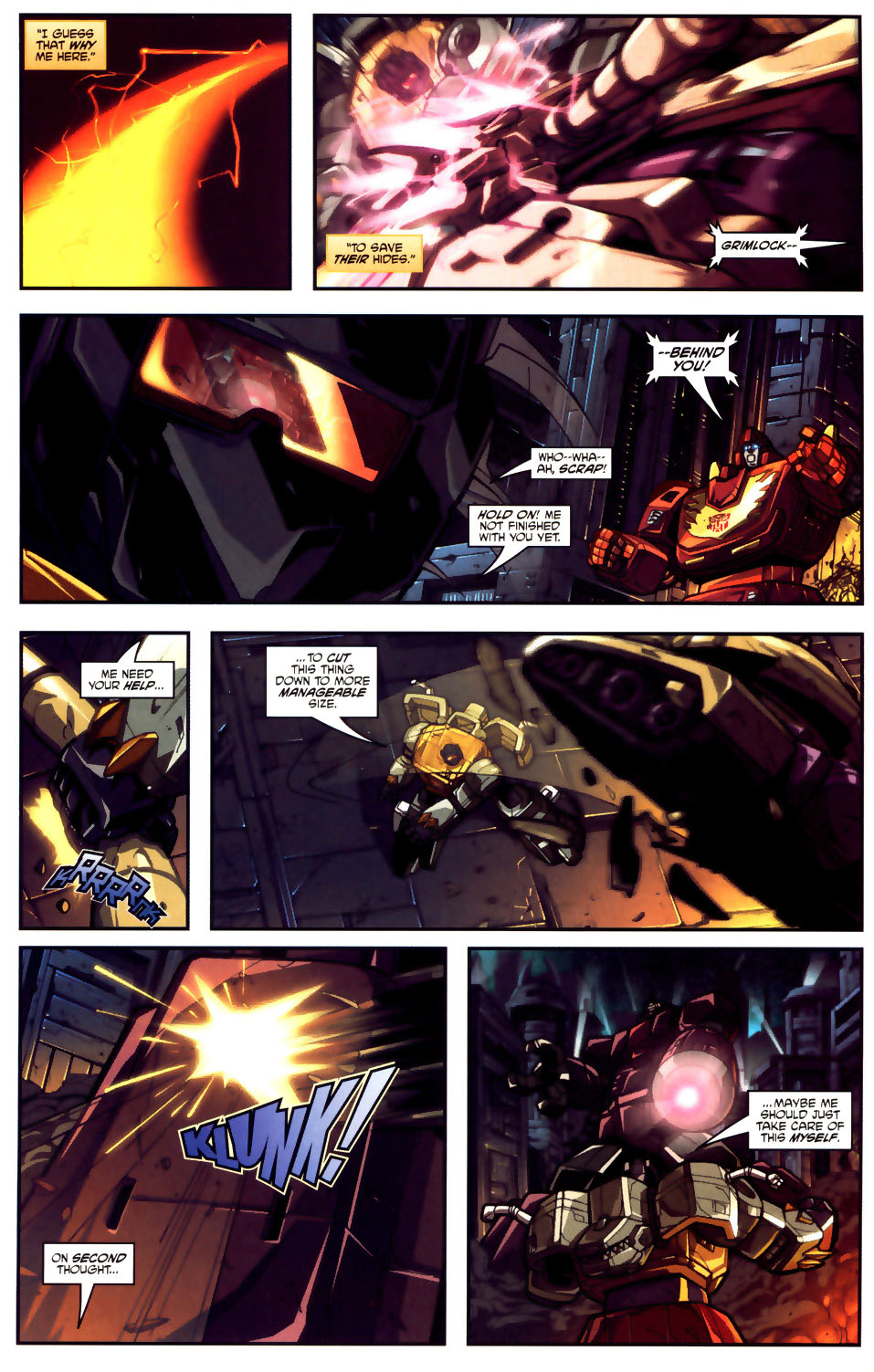 Read online Transformers: Generation 1 (2003) comic -  Issue #6 - 14