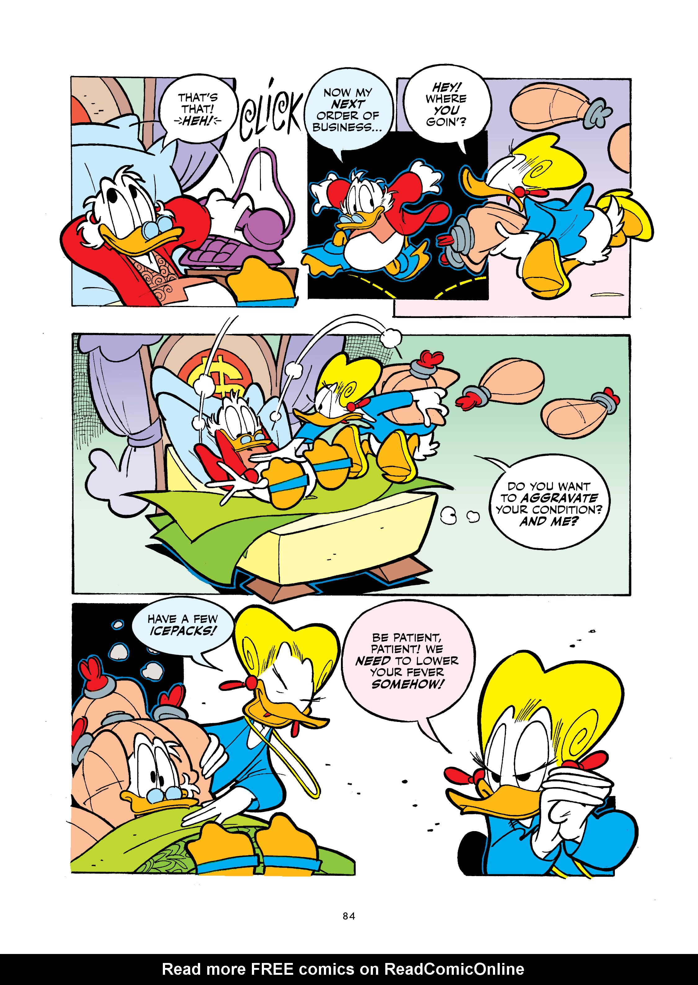 Read online Walt Disney's Mickey and Donald: "For Whom the Doorbell Tolls" and Other Tales Inspired by Hemingway comic -  Issue # TPB (Part 1) - 85