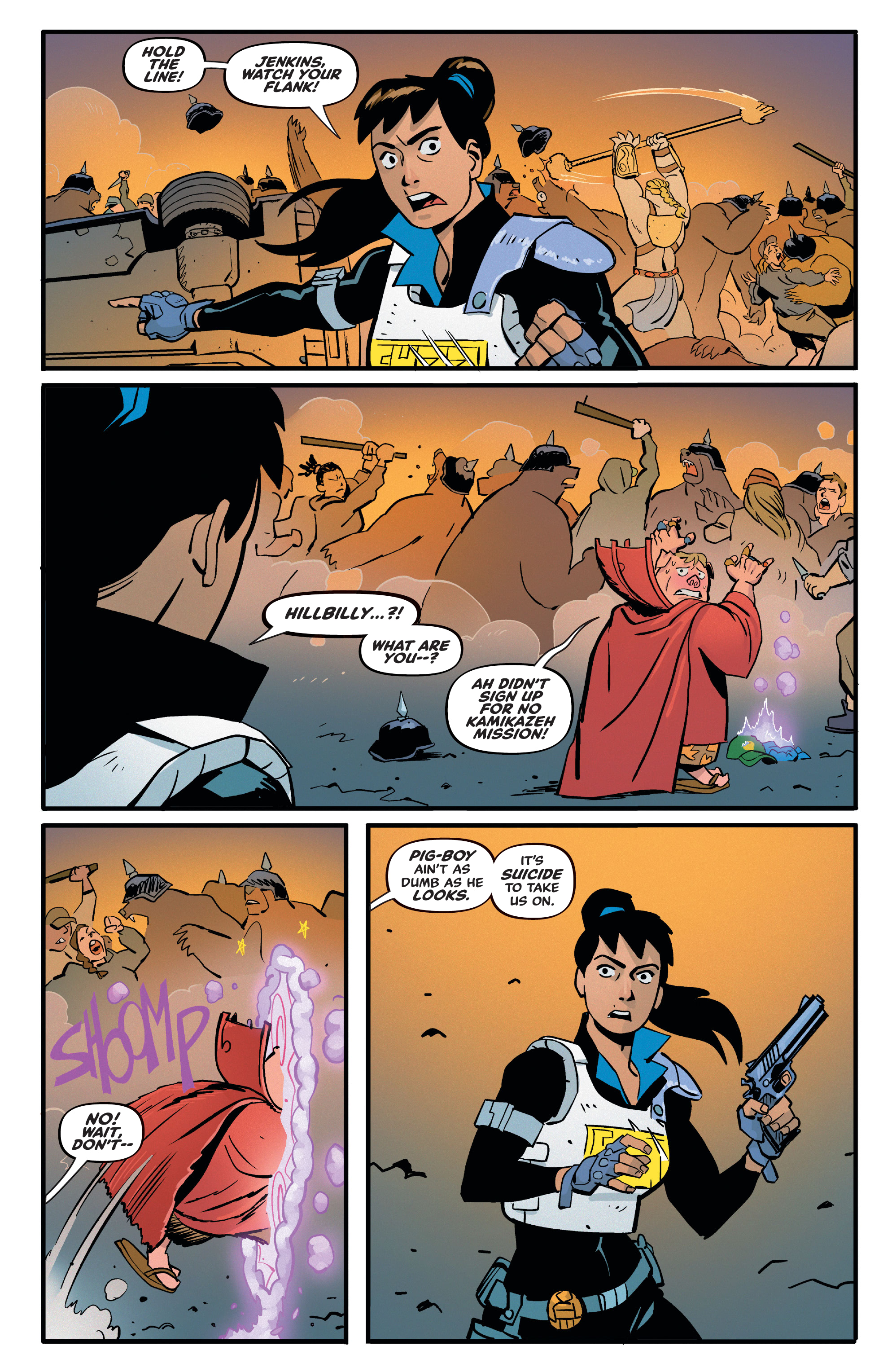 Read online Shirtless Bear-Fighter! 2 comic -  Issue #6 - 14