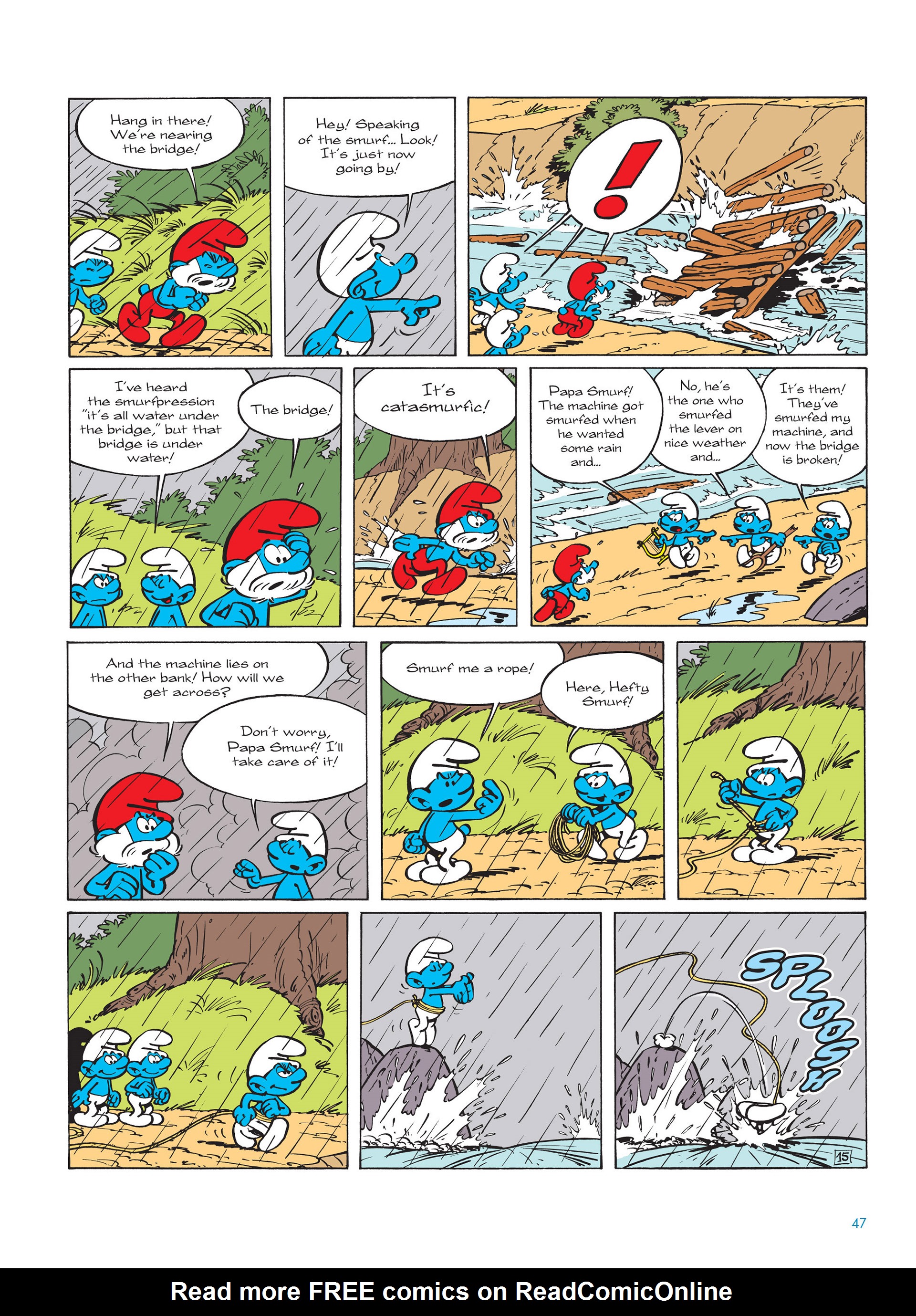 Read online The Smurfs comic -  Issue #14 - 48