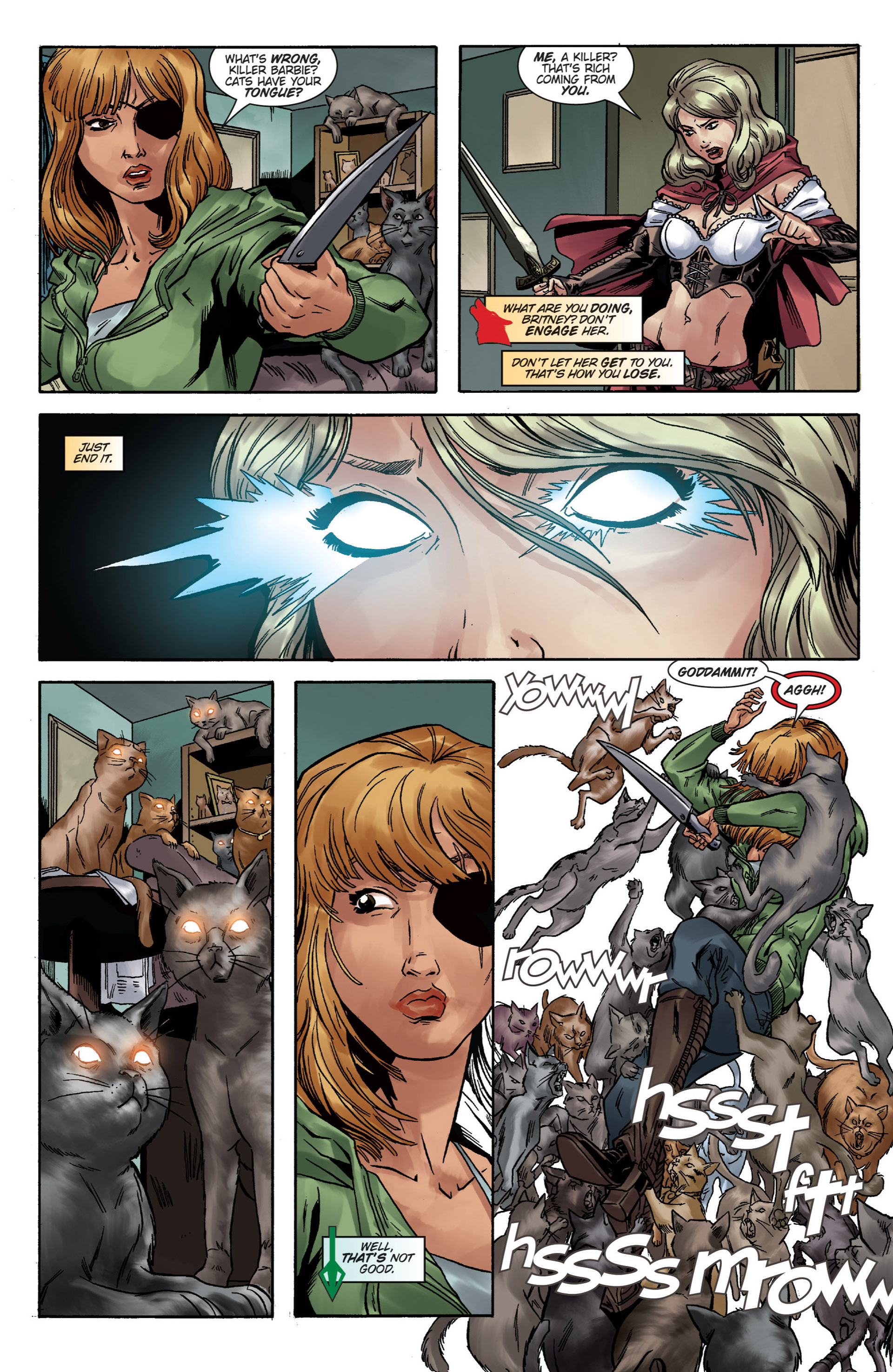 Read online Grimm Fairy Tales presents Robyn Hood vs. Red Riding Hood comic -  Issue # Full - 14