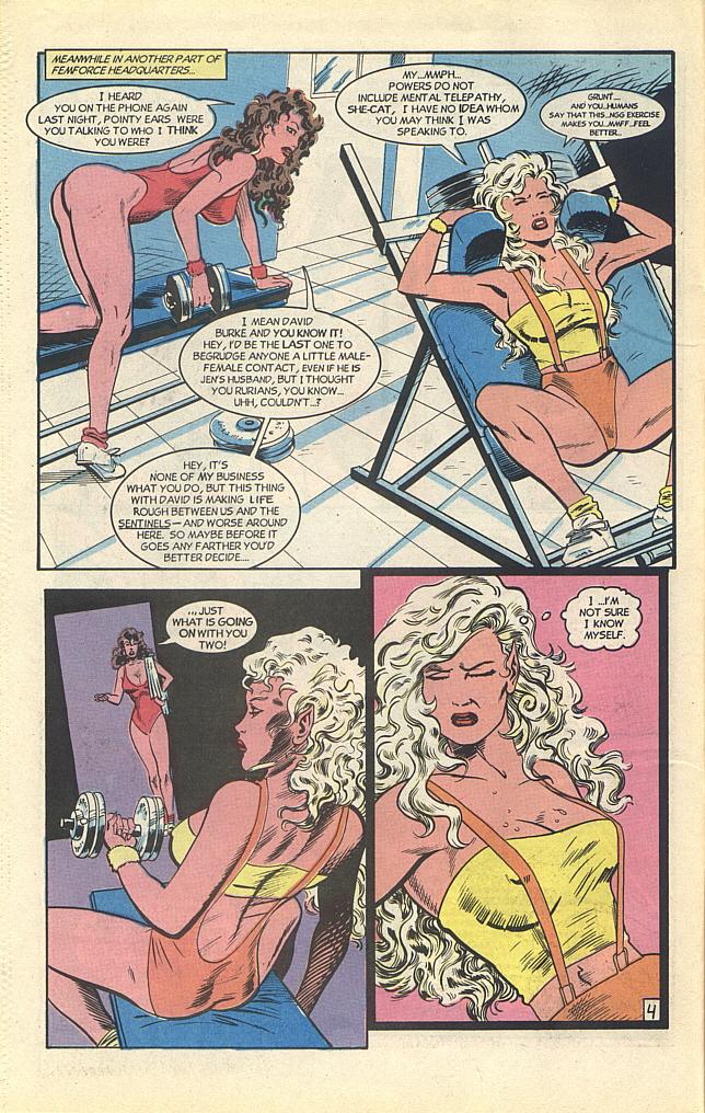 Read online Femforce comic -  Issue #61 - 6
