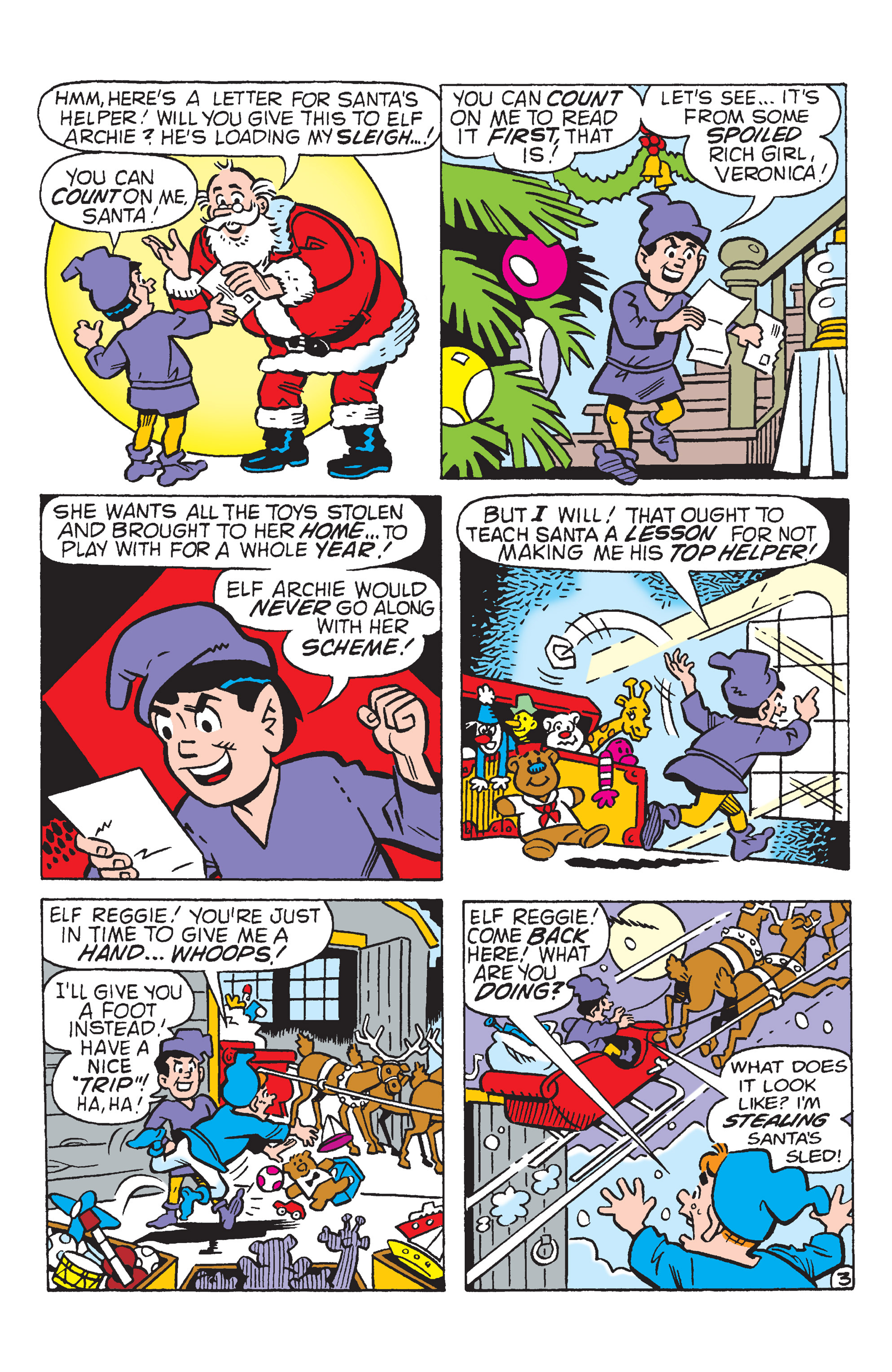 Read online Archie Meets Santa comic -  Issue # TPB - 60