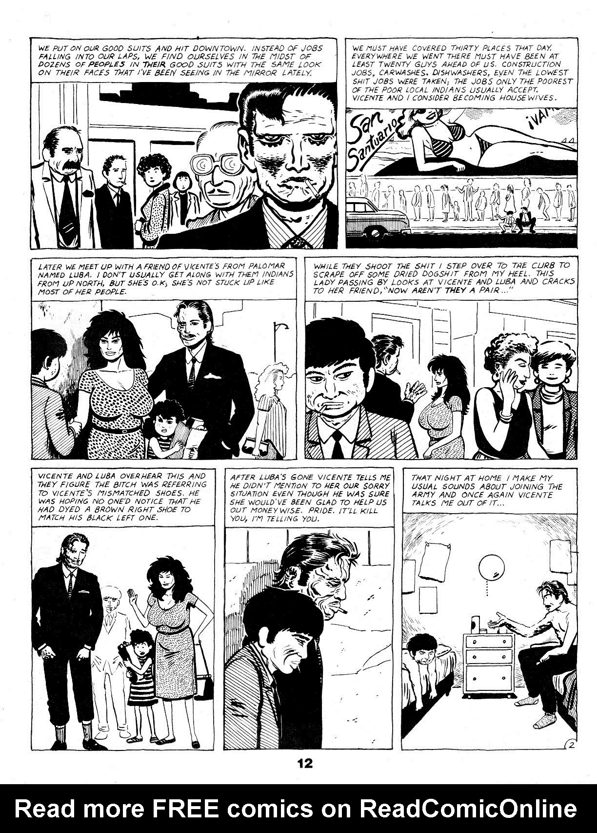 Read online Love and Rockets (1982) comic -  Issue #17 - 14