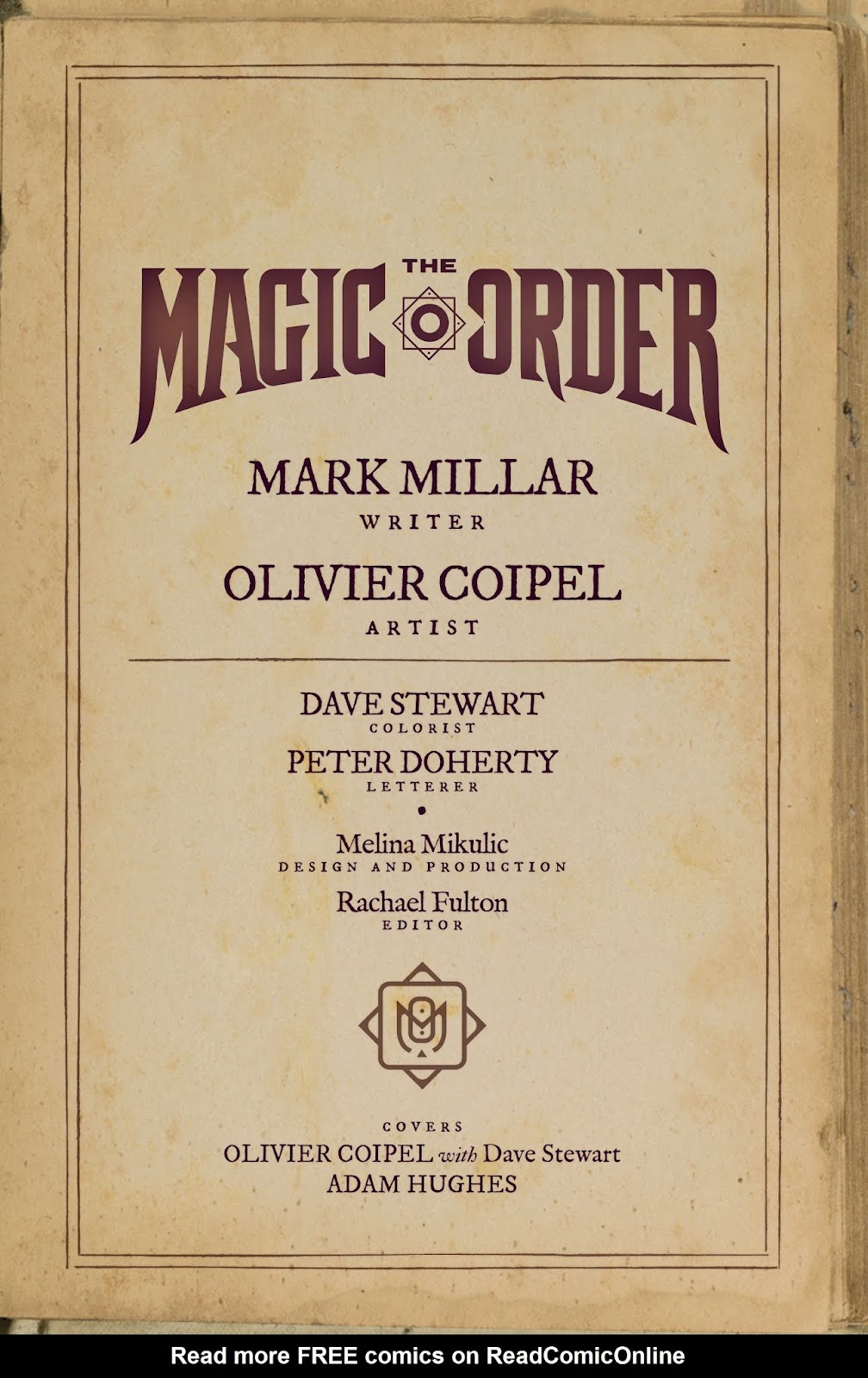 The Magic Order issue 1 - Page 3