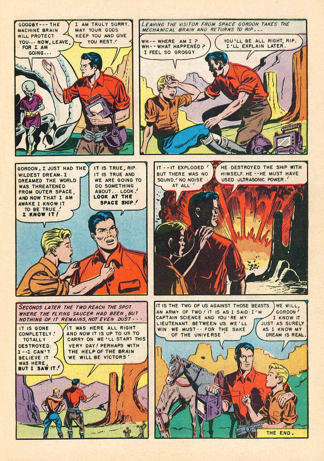 Read online Captain Science comic -  Issue #1 - 9