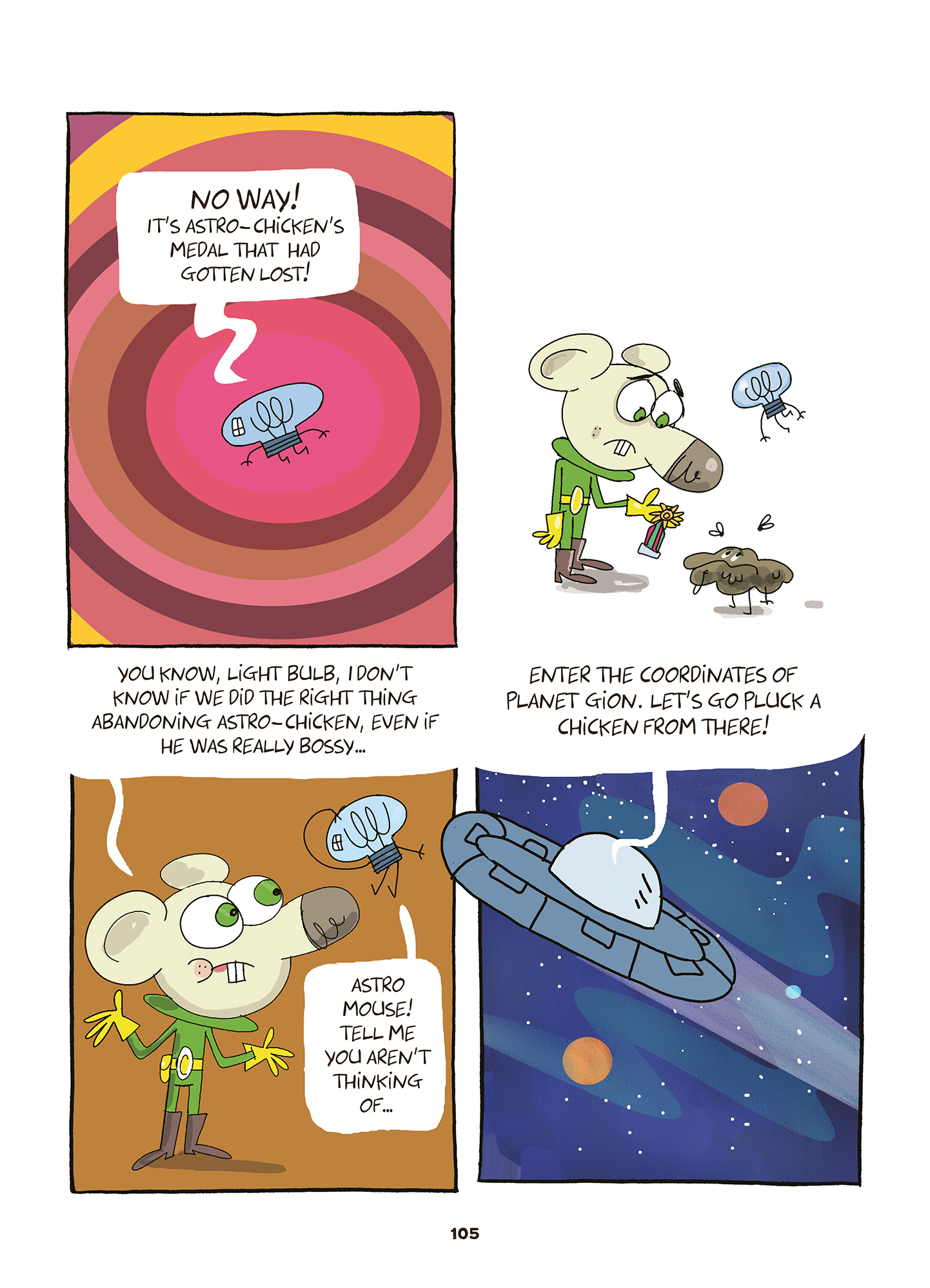 Read online Astro Mouse and Light Bulb comic -  Issue # TPB - 107