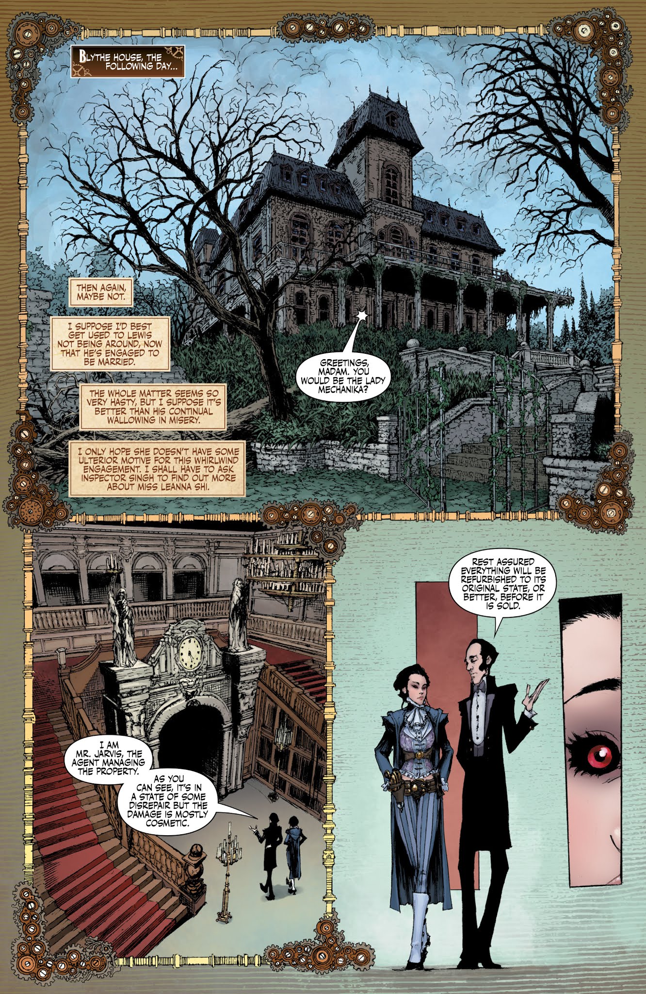 Read online Lady Mechanika: La Belle Dame Sans Merci comic -  Issue #1 - 20