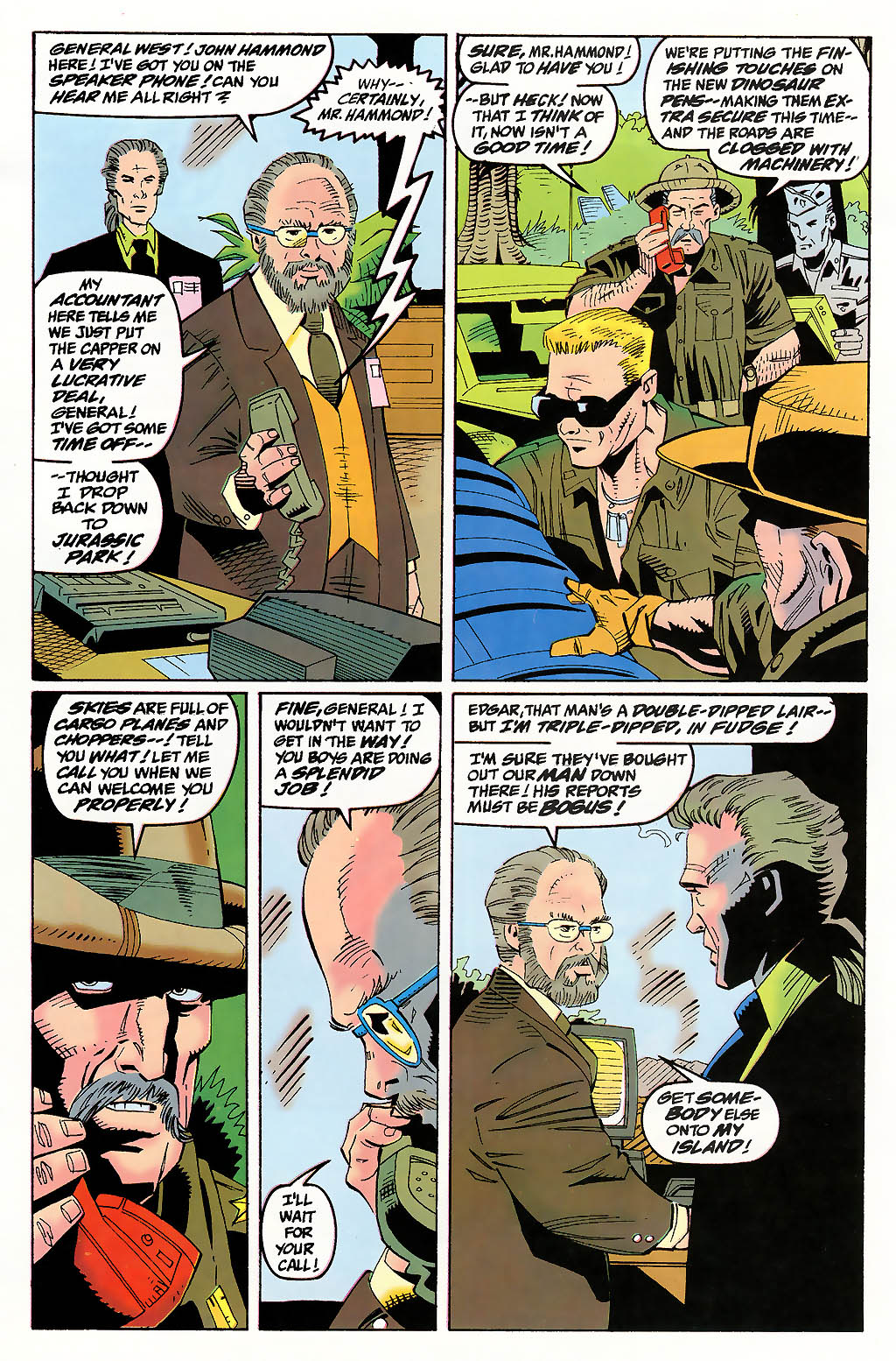 Read online Return To Jurassic Park comic -  Issue #1 - 5