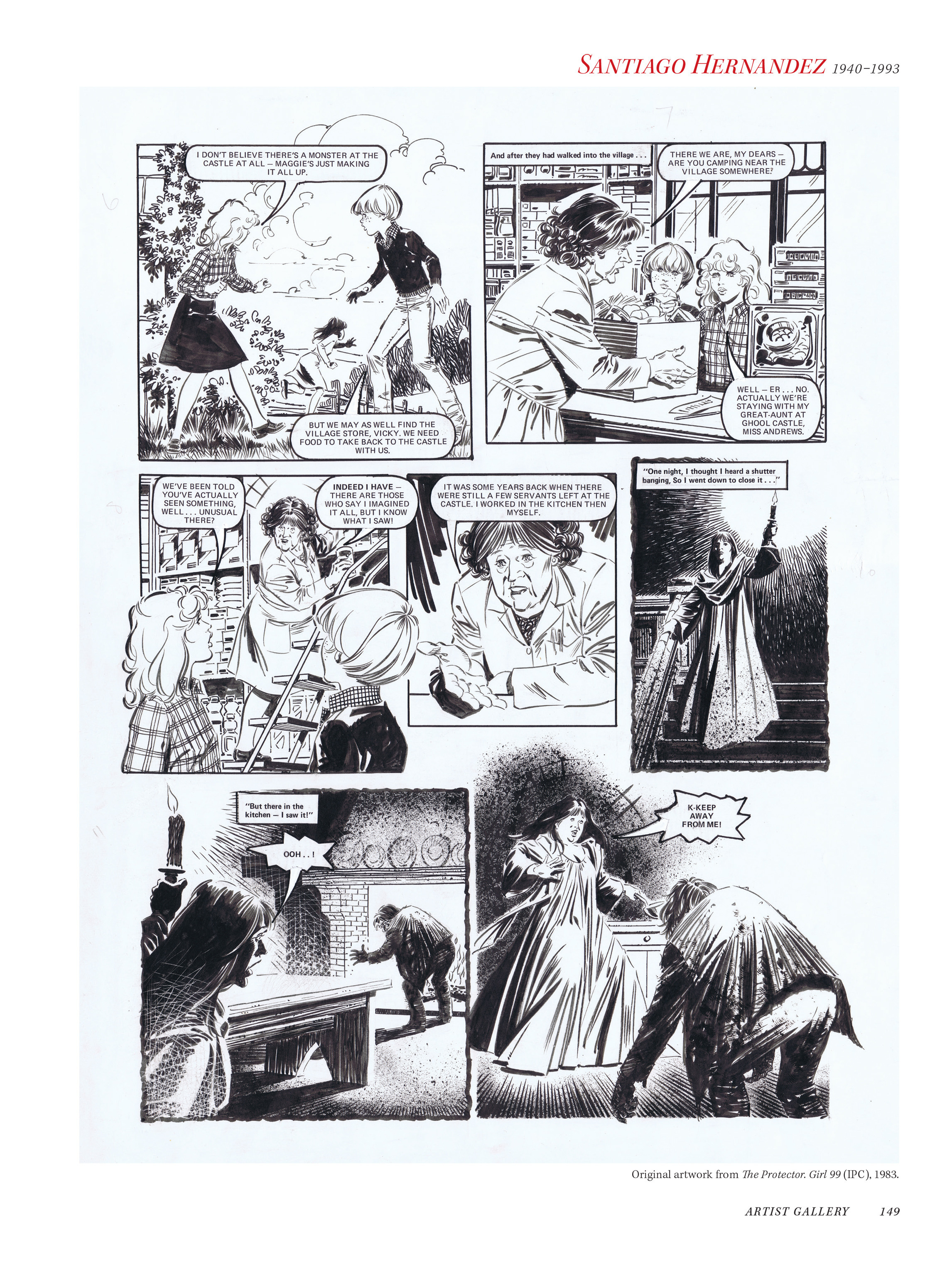 Read online Masters of Spanish Comic Book Art comic -  Issue # TPB (Part 2) - 51