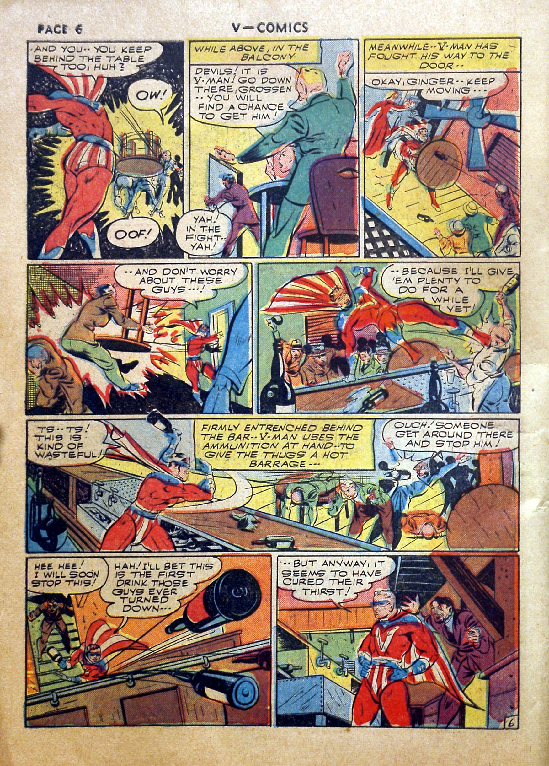 Read online V...- Comics comic -  Issue #2 - 7