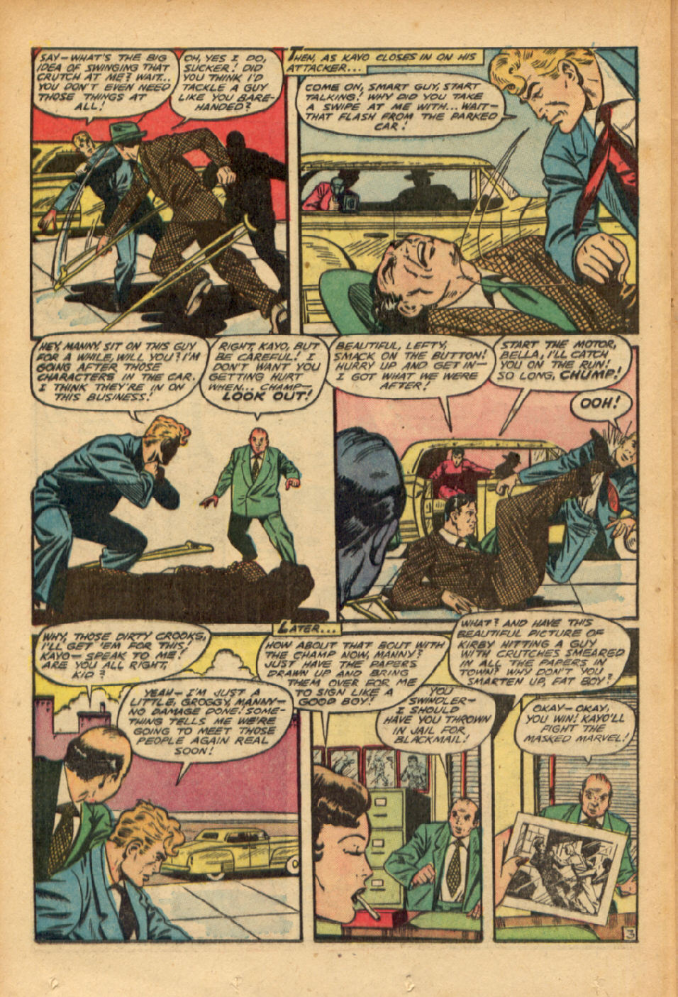 Read online Fight Comics comic -  Issue #64 - 30