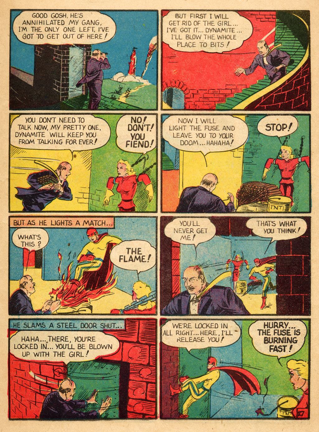 Read online The Flame comic -  Issue #2 - 18