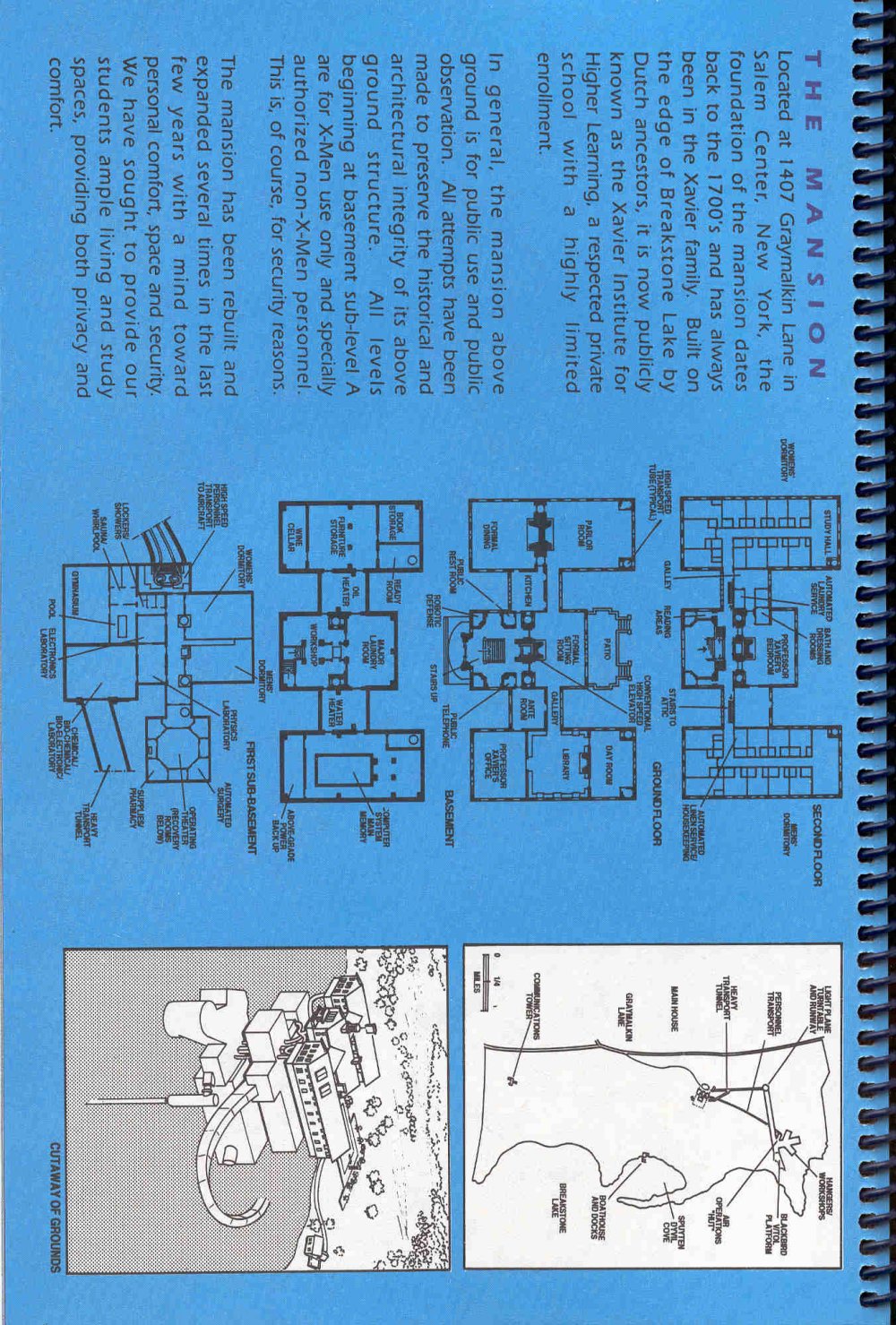 Read online X-Men Survival Guide to the Mansion comic -  Issue # Full - 14