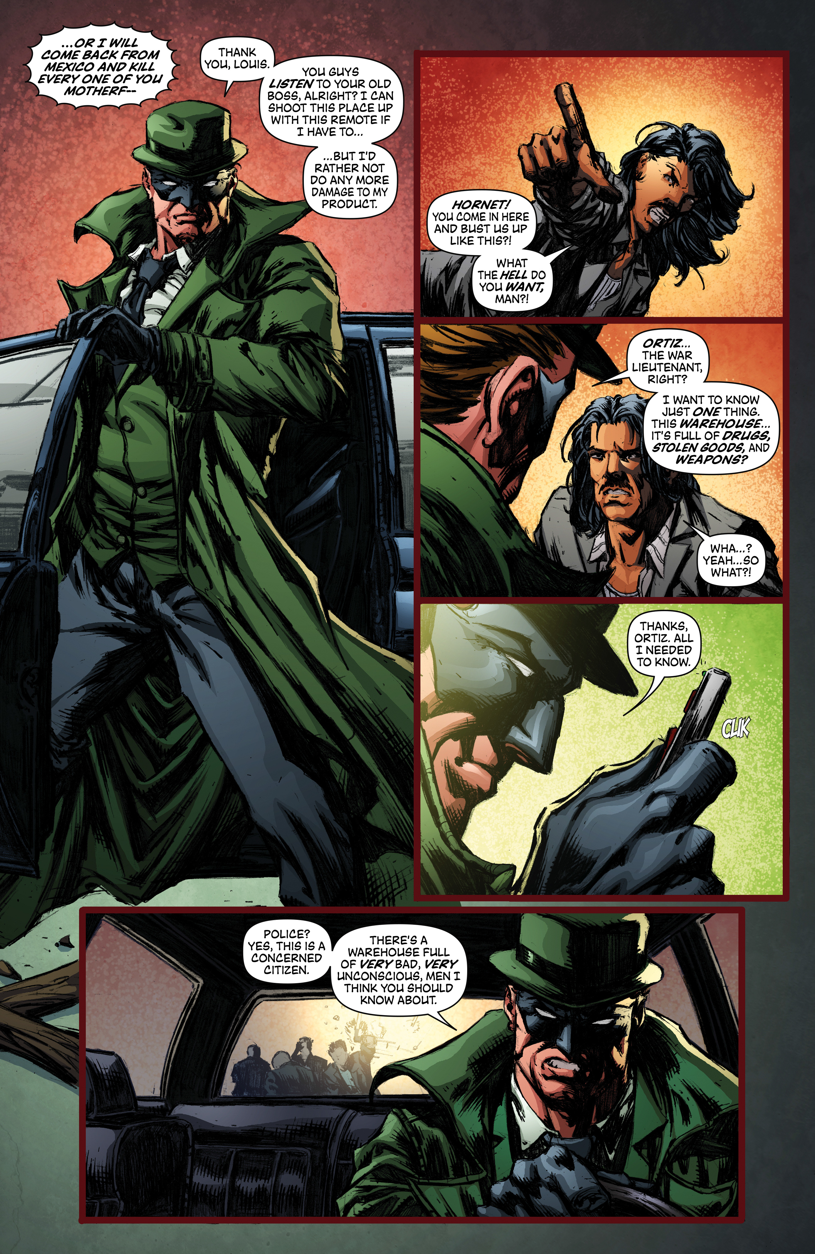 Read online Green Hornet: Blood Ties comic -  Issue #2 - 17
