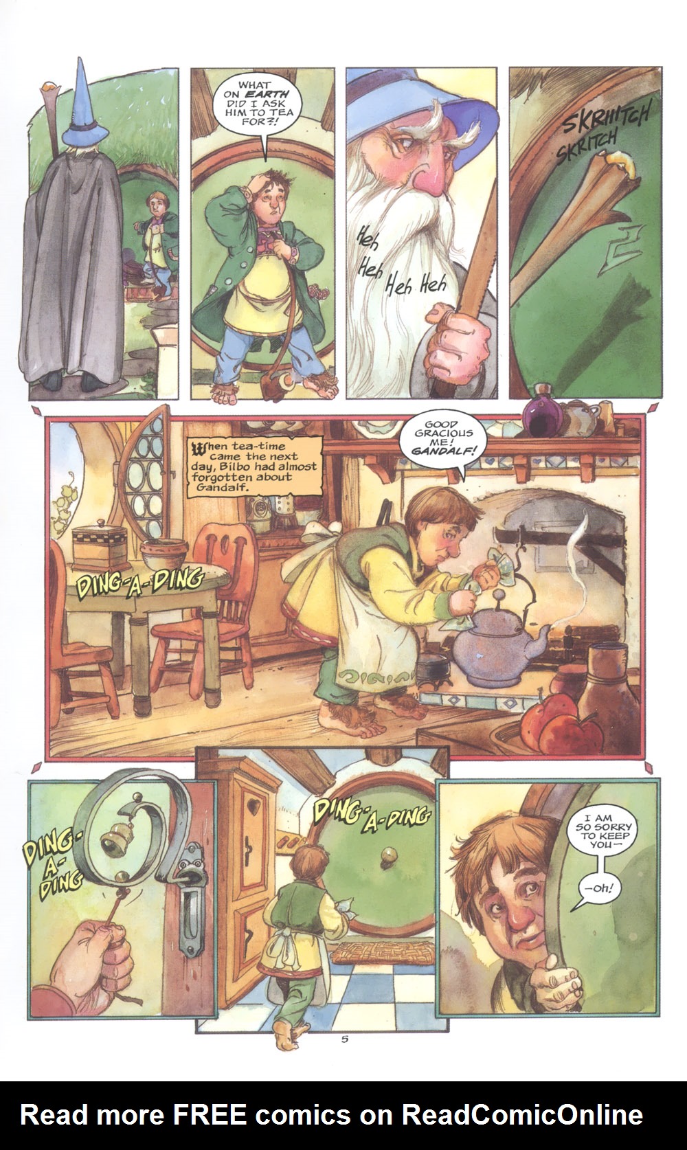 Read online The Hobbit comic -  Issue # TPB - 11