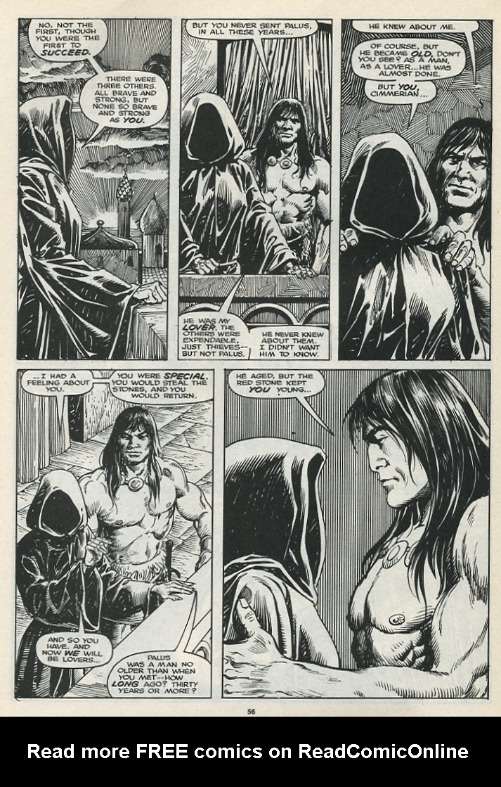 Read online The Savage Sword Of Conan comic -  Issue #174 - 58