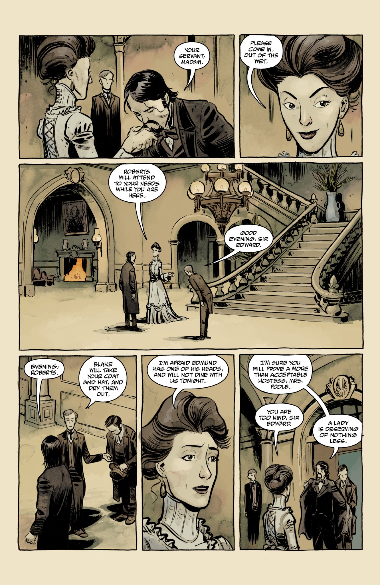 Read online Sir Edward Grey, Witchfinder: The Mysteries of Unland comic -  Issue # TPB - 64