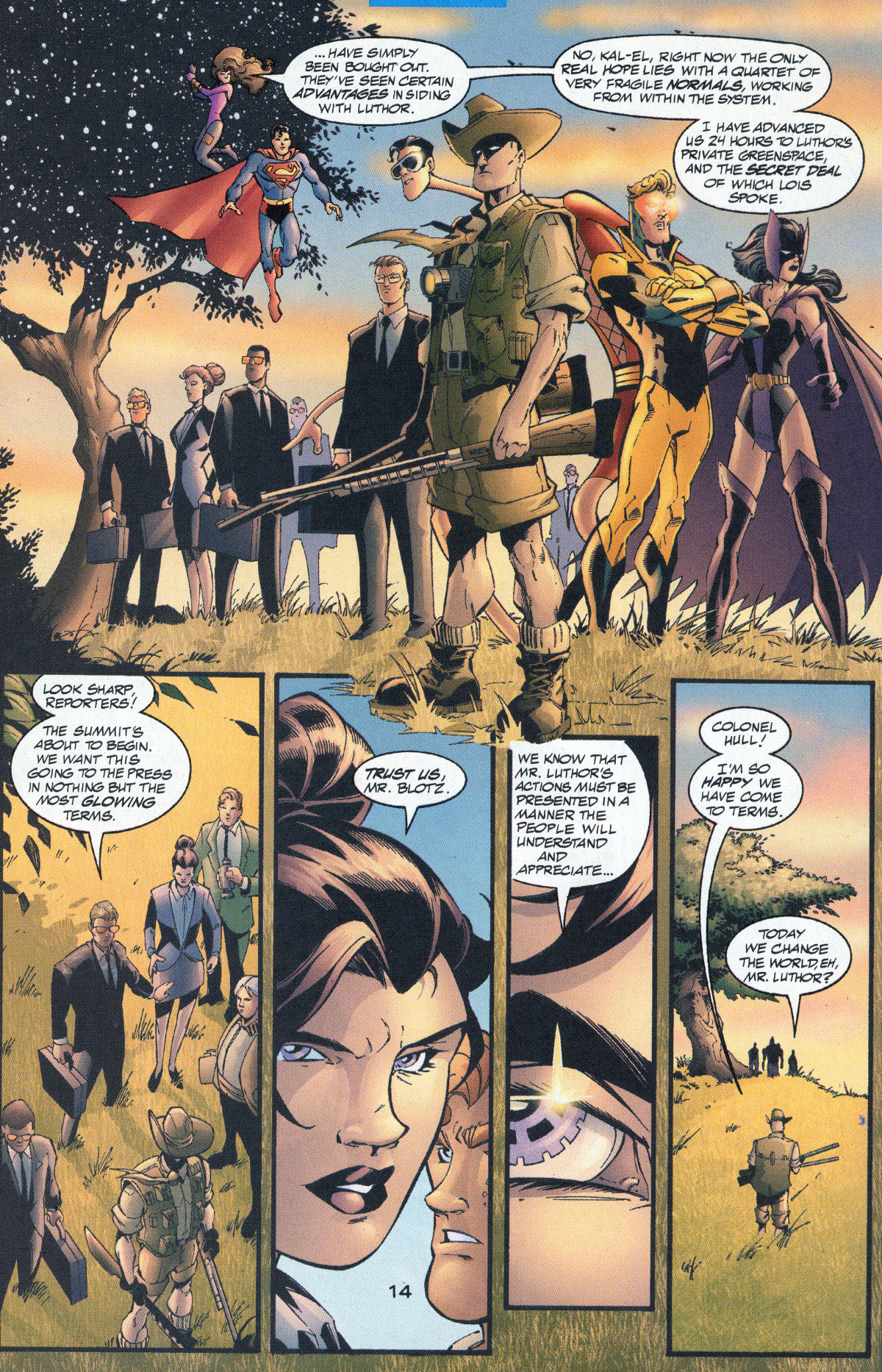 Read online Superman: President Lex comic -  Issue # TPB - 206
