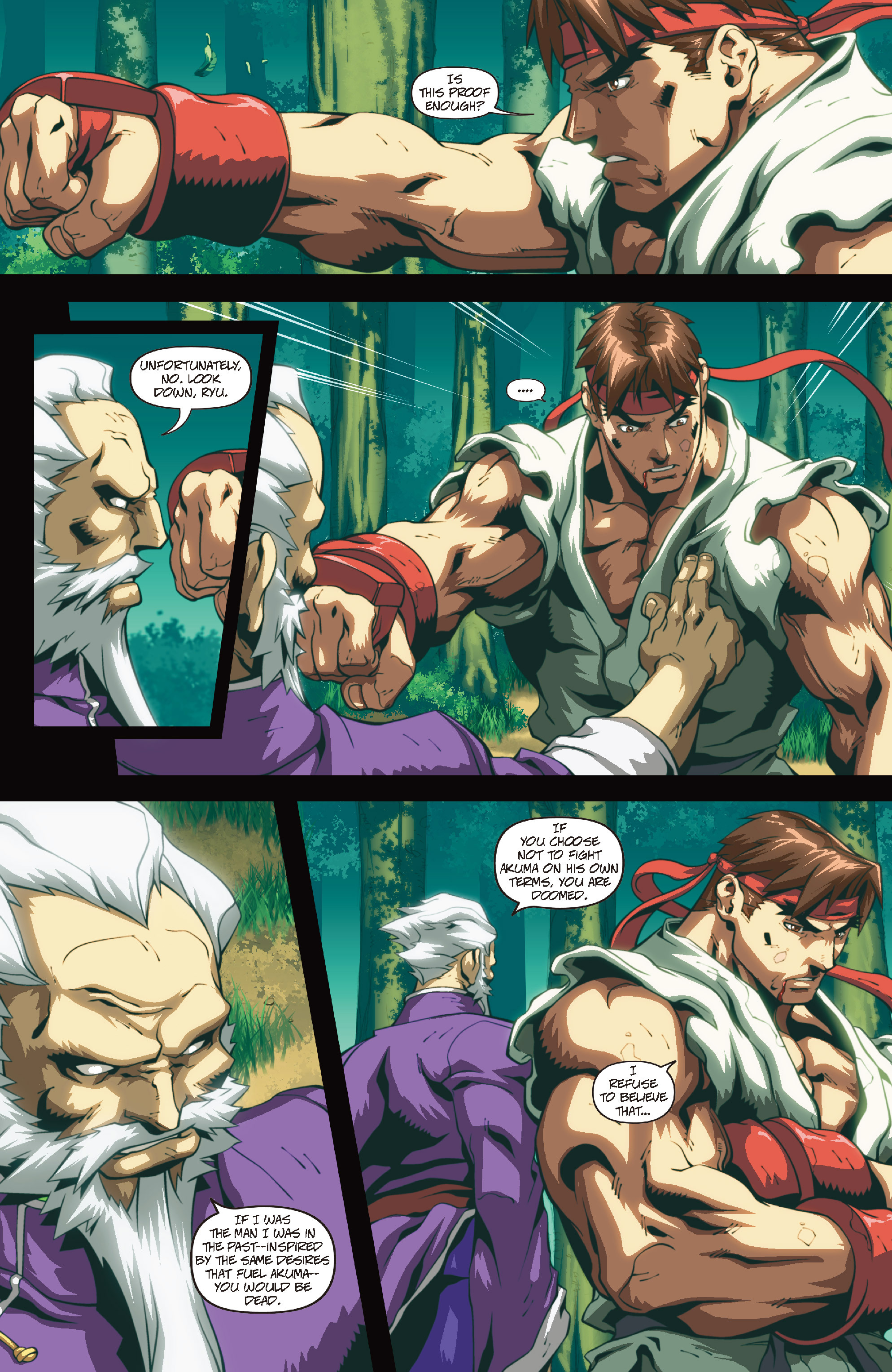 Read online Street Fighter II comic -  Issue #4 - 15
