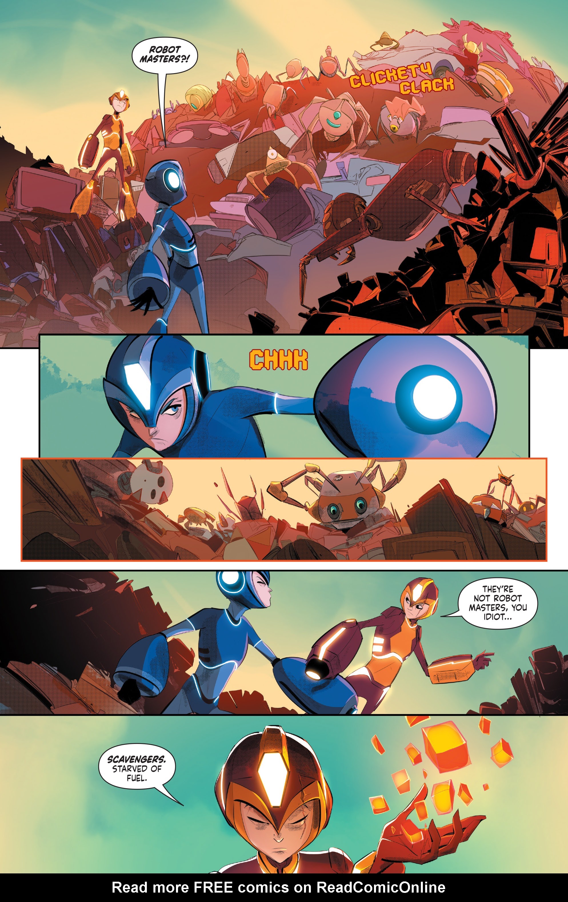 Read online Mega Man: Fully Charged comic -  Issue #3 - 7