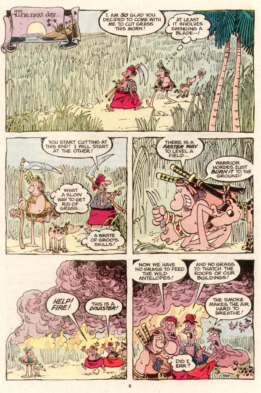 Read online Sergio Aragonés Groo the Wanderer comic -  Issue #55 - 6