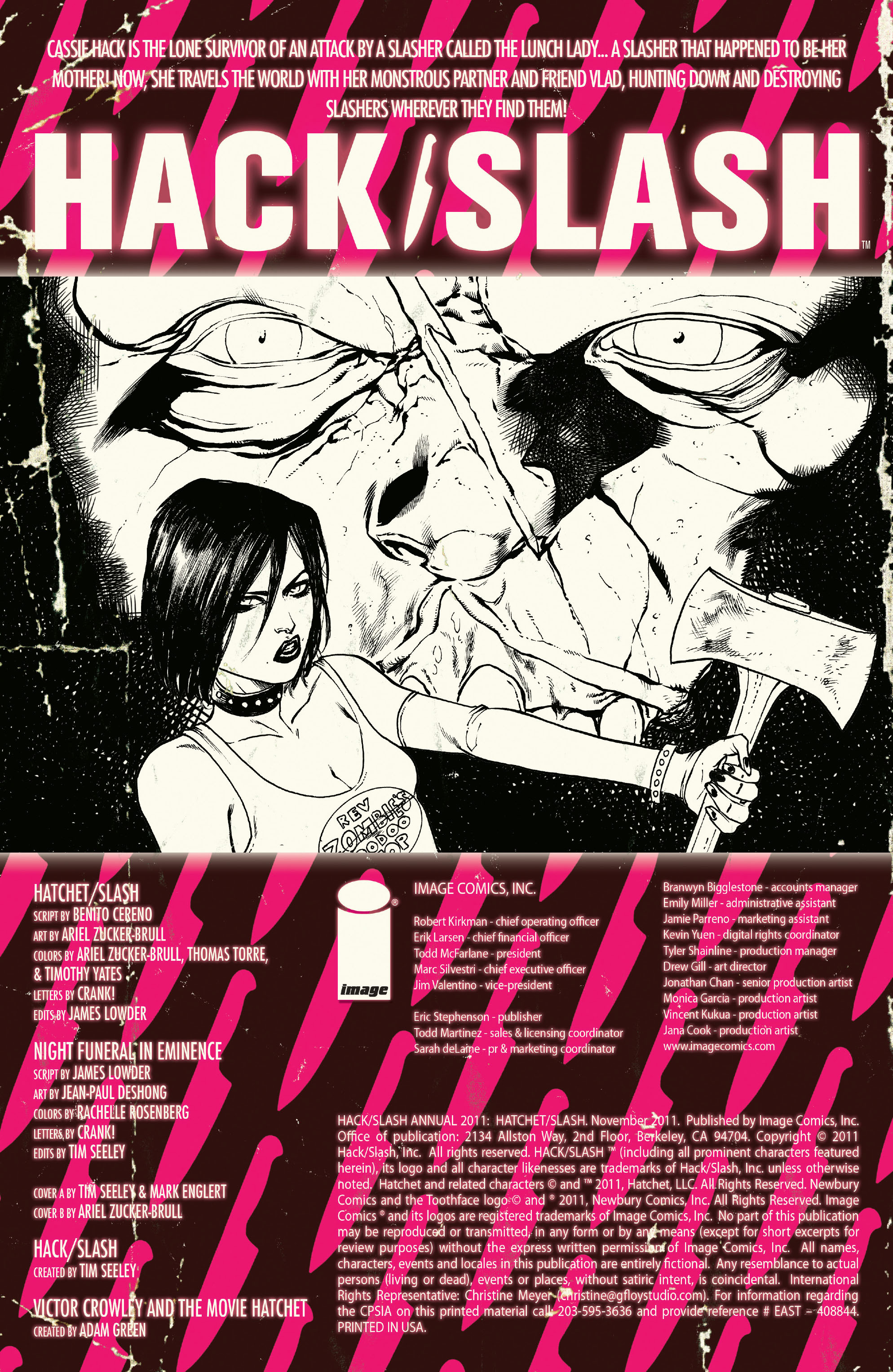 Read online Hack/Slash Annual 2011: Hatchet/Slash comic -  Issue # Full - 3