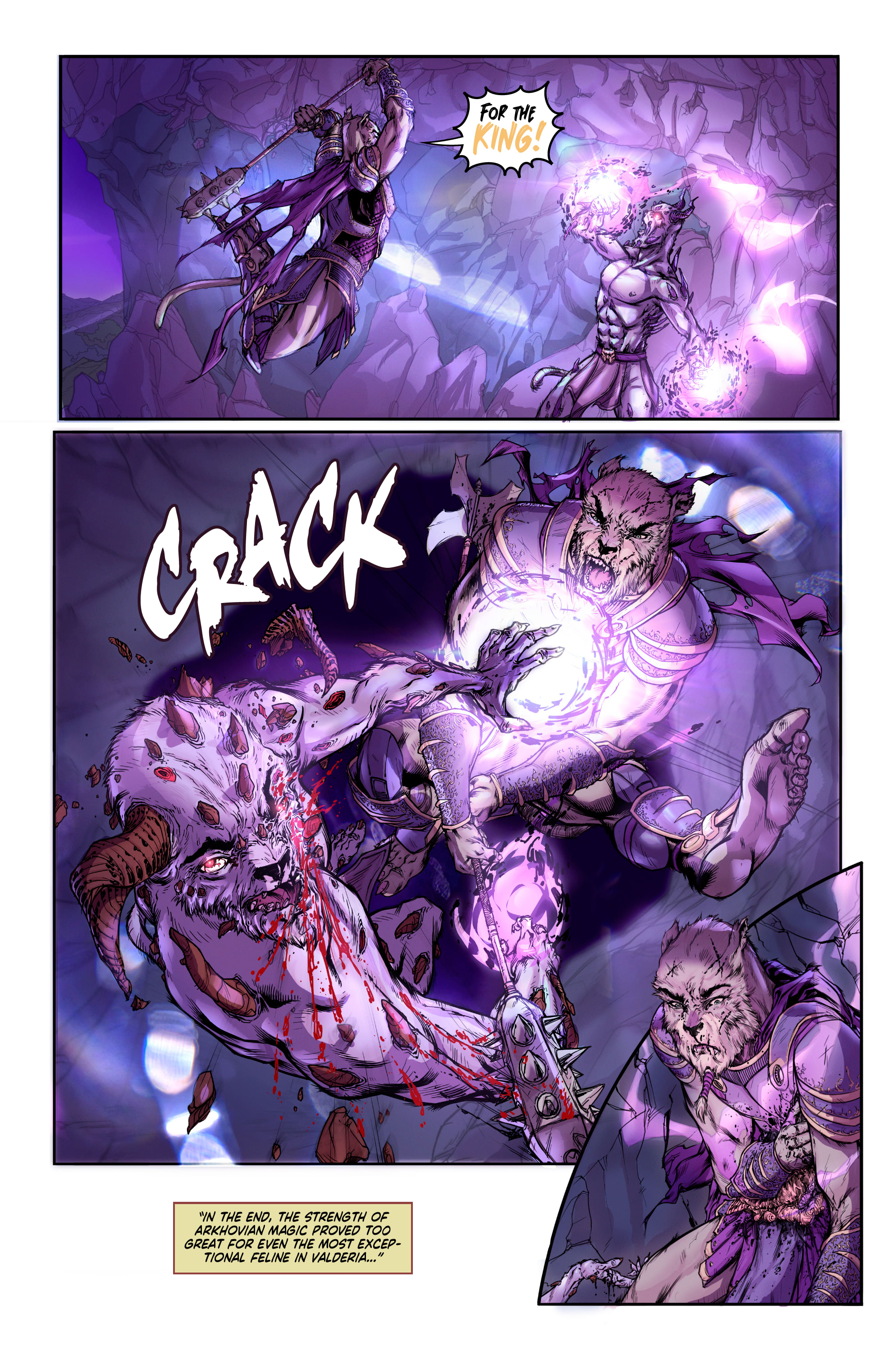 Read online Battlecats: Tales of Valderia comic -  Issue #1 - 12