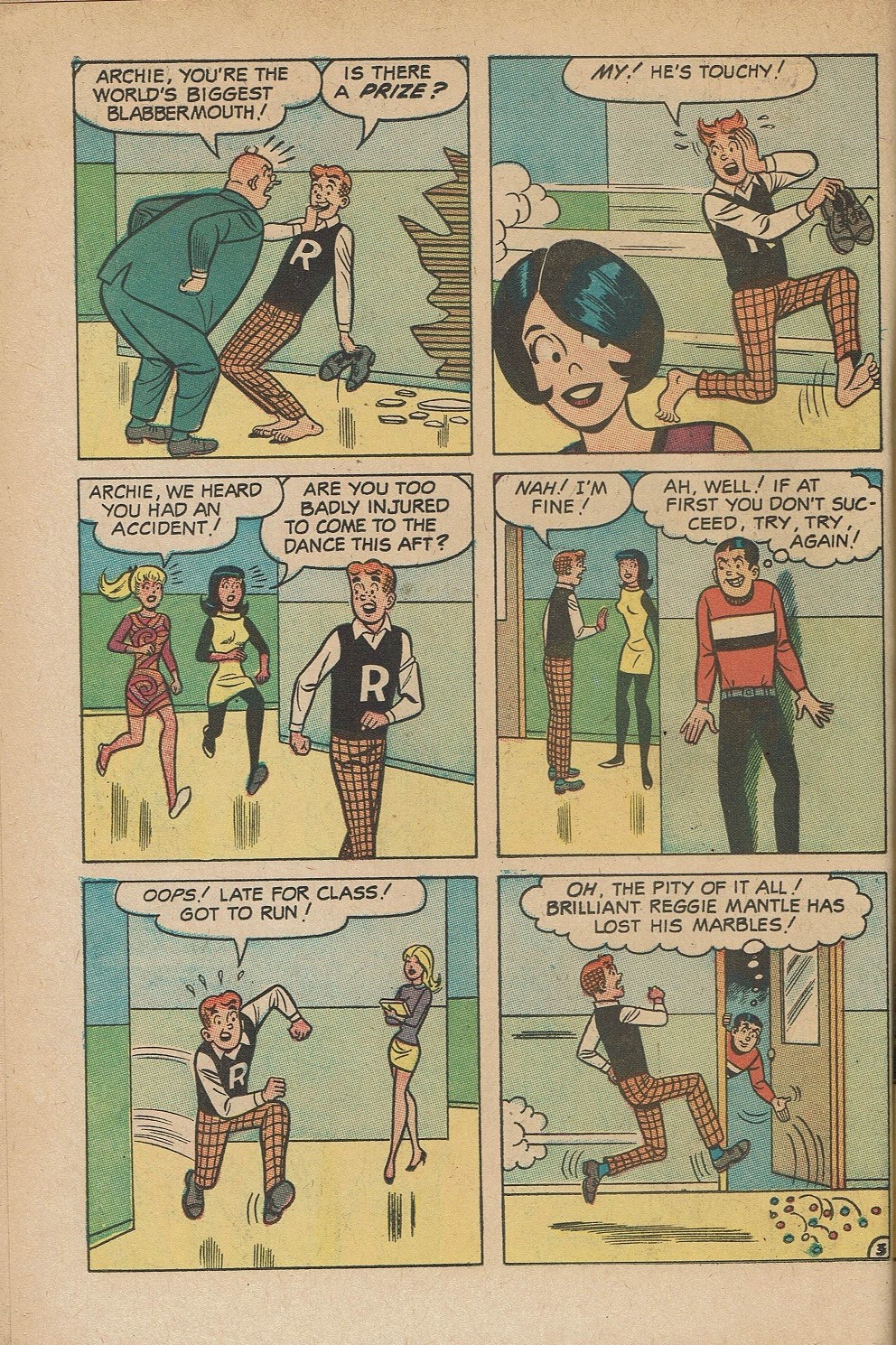 Read online Reggie and Me (1966) comic -  Issue #30 - 22