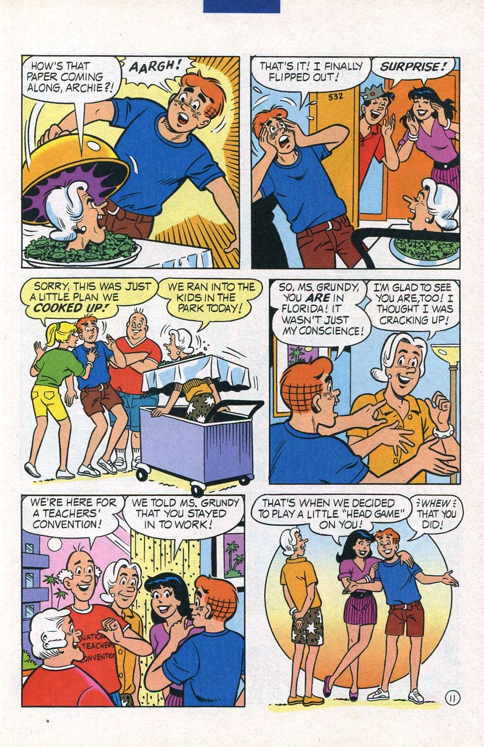 Read online Archie's Vacation Special comic -  Issue #5 - 15