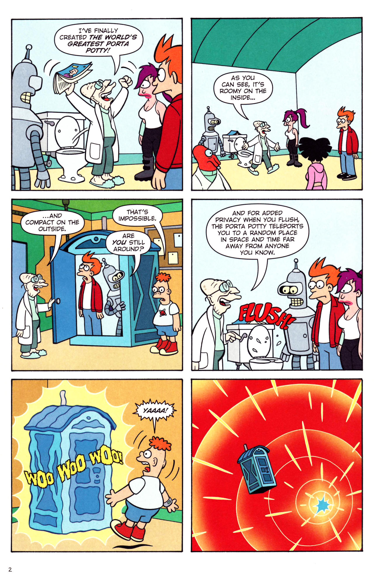 Read online Futurama Comics comic -  Issue #32 - 3